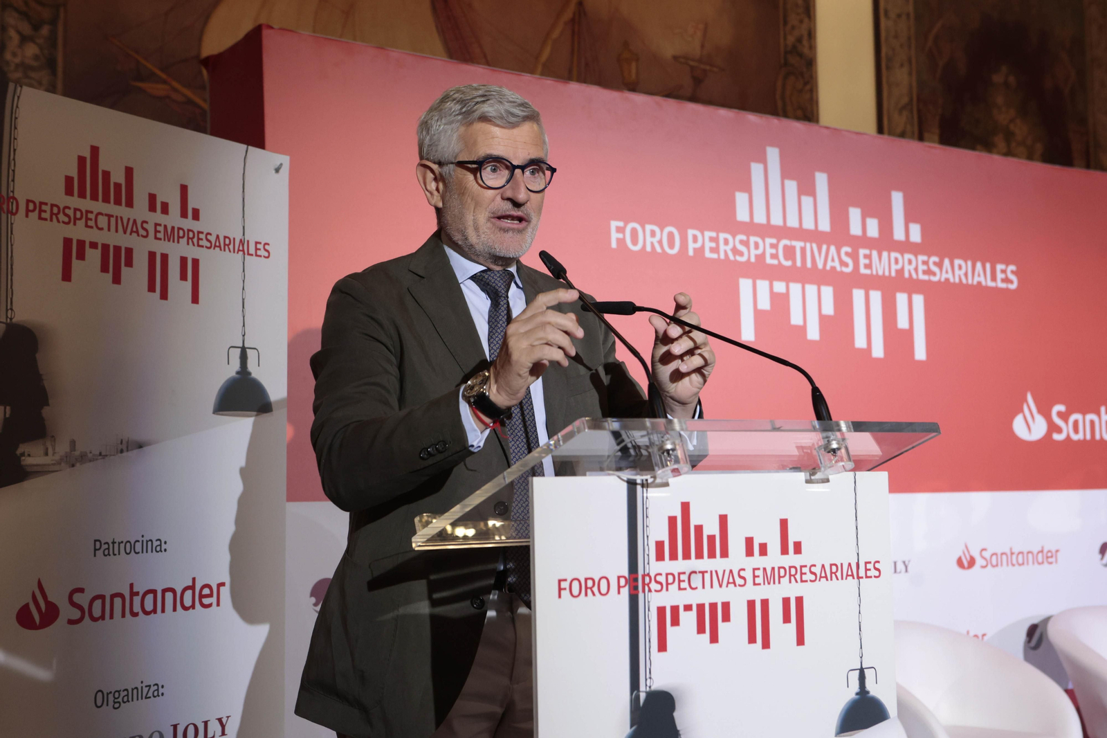 Las Imágenes del Foro Perspectivas Empresariales del  Banco Santander