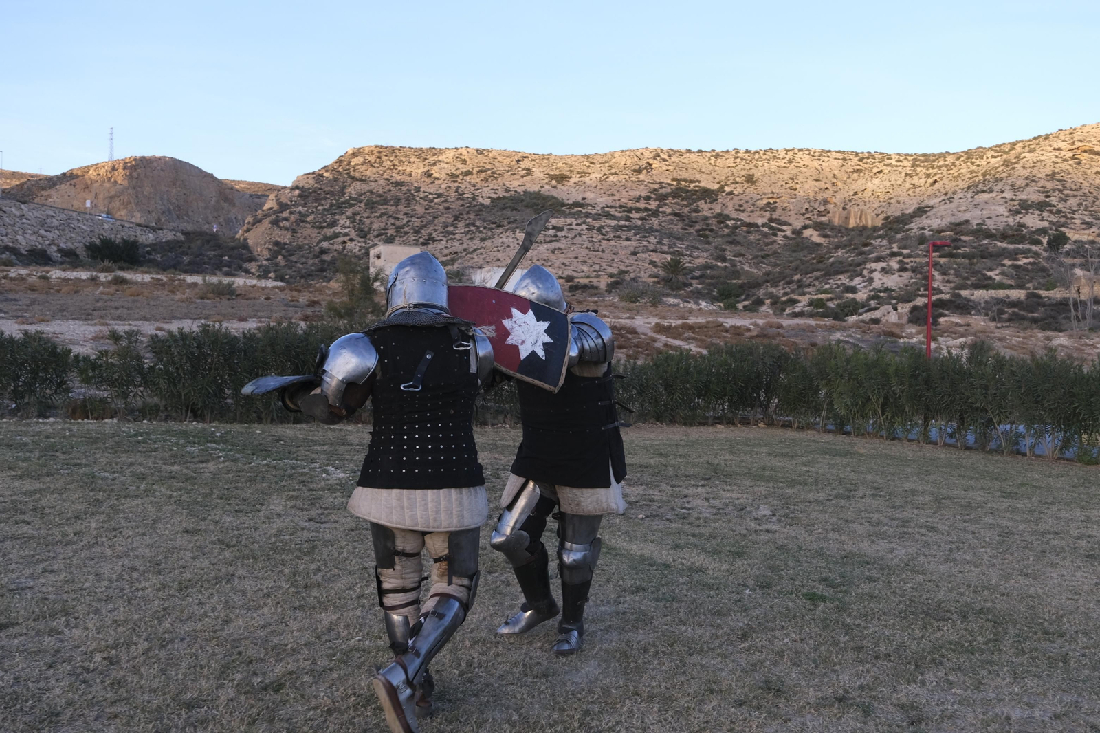 Fotogalería de los combates medievales en Almería