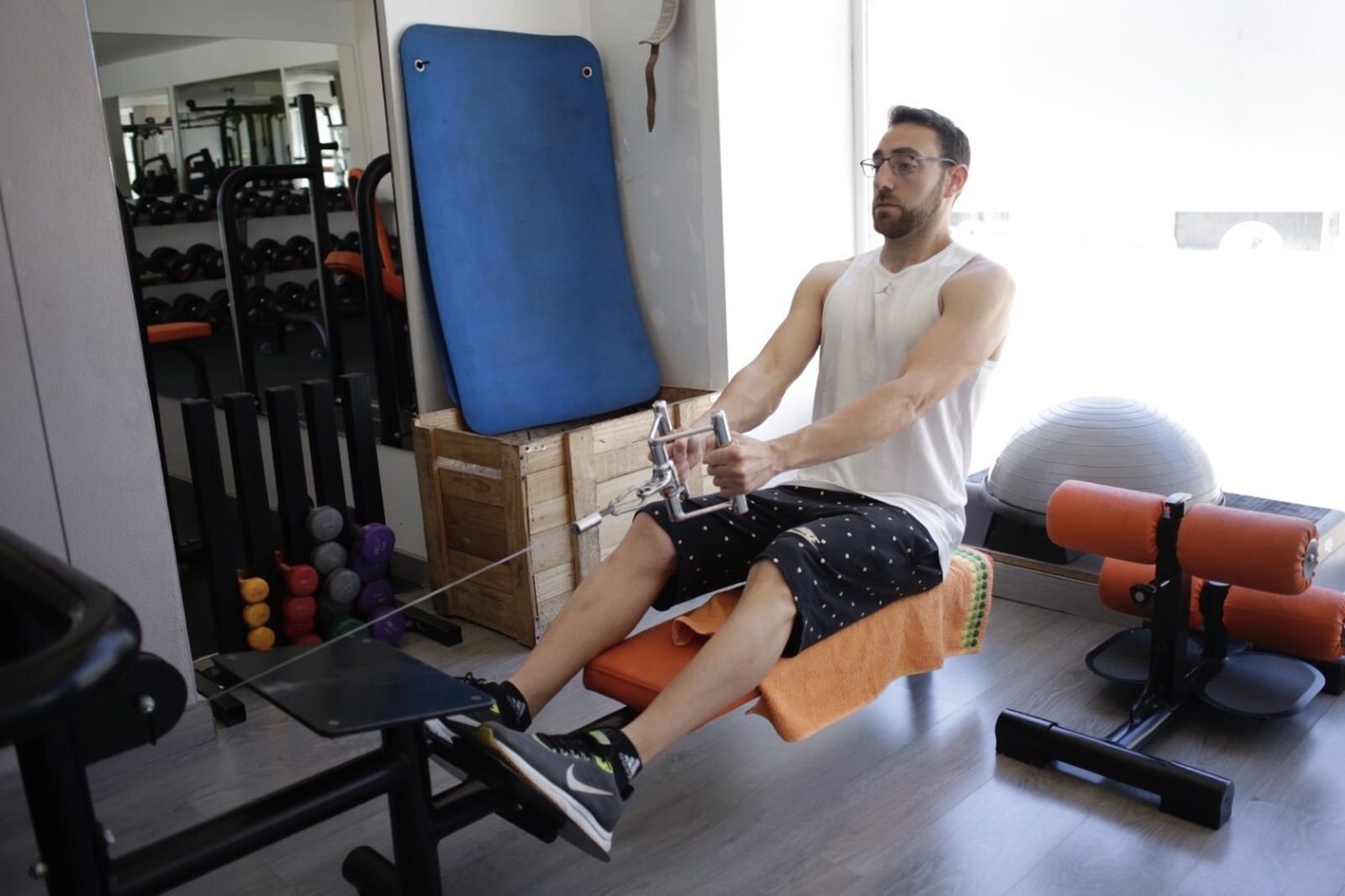 La vuelta de los deportistas a los gimnasios de Ronda, en fotos