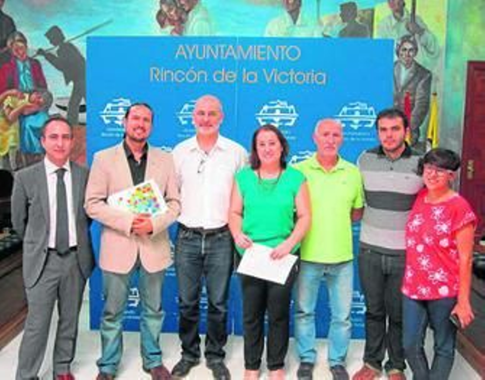 Los miembros del cuatripartito.