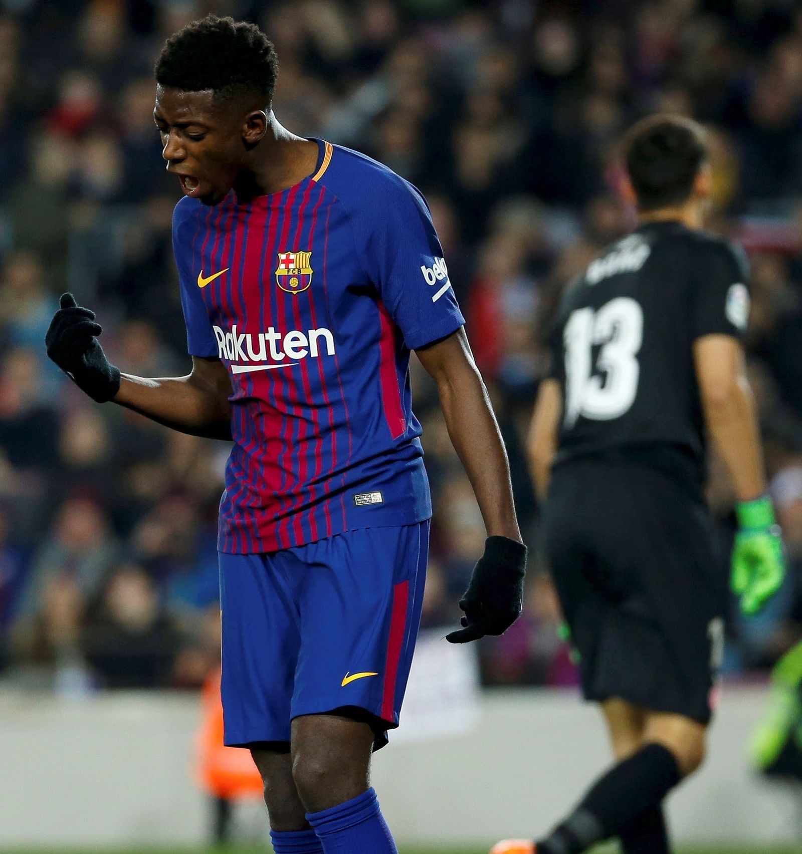 La plantilla del Barcelona