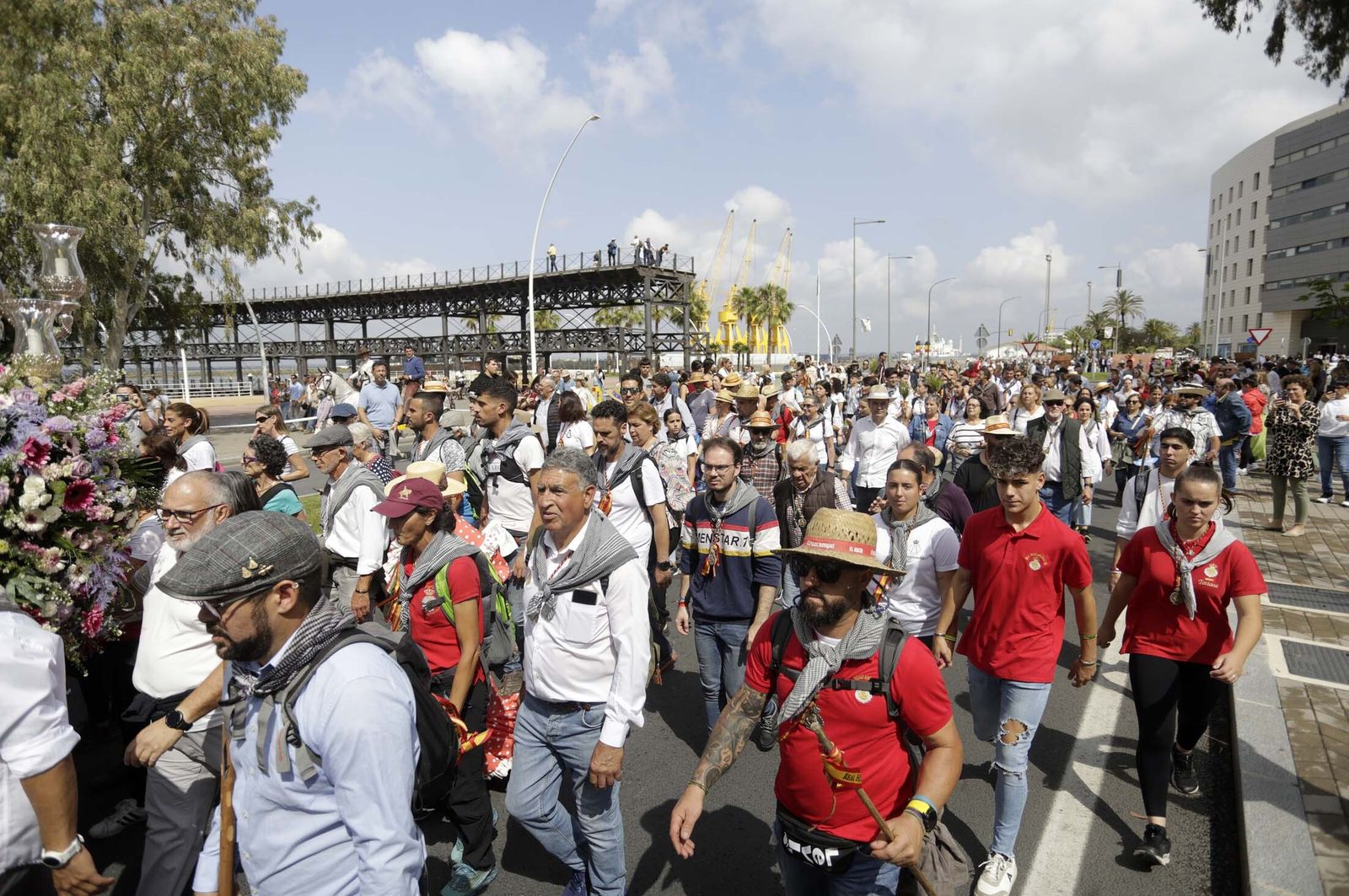 El Rocío 2023: Imágenes de los peregrinos de la Hermandad de Emigrantes