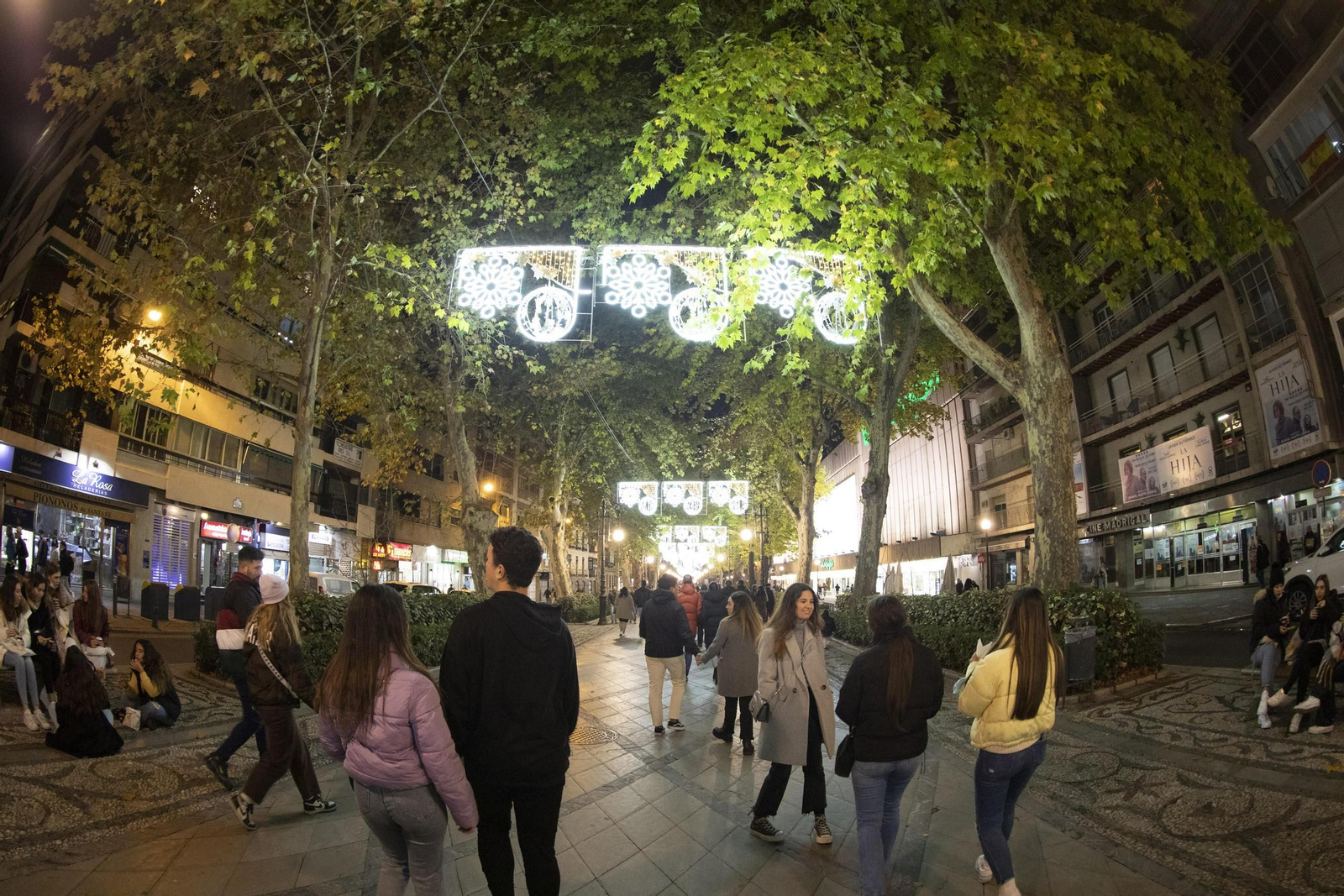 Encendido de Navidad en Granada 2021