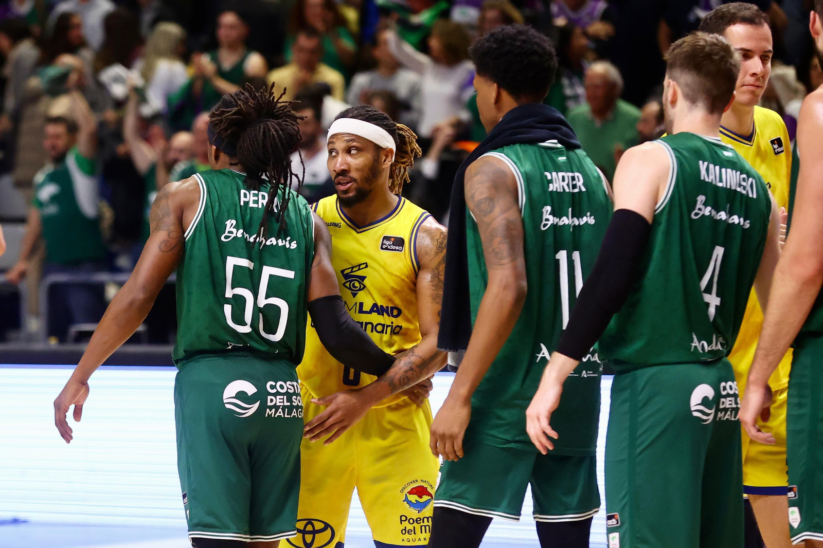 El Unicaja - Dreamland Gran Canaria, en fotos