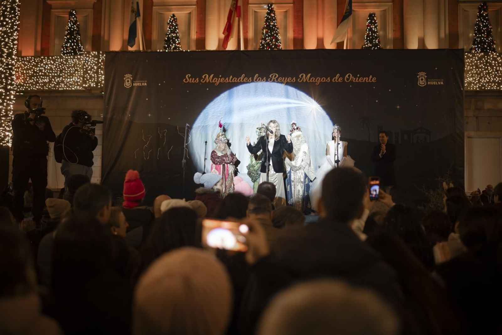 Imágenes de las Cabalgatas de los Reyes Magos de Huelva 2024