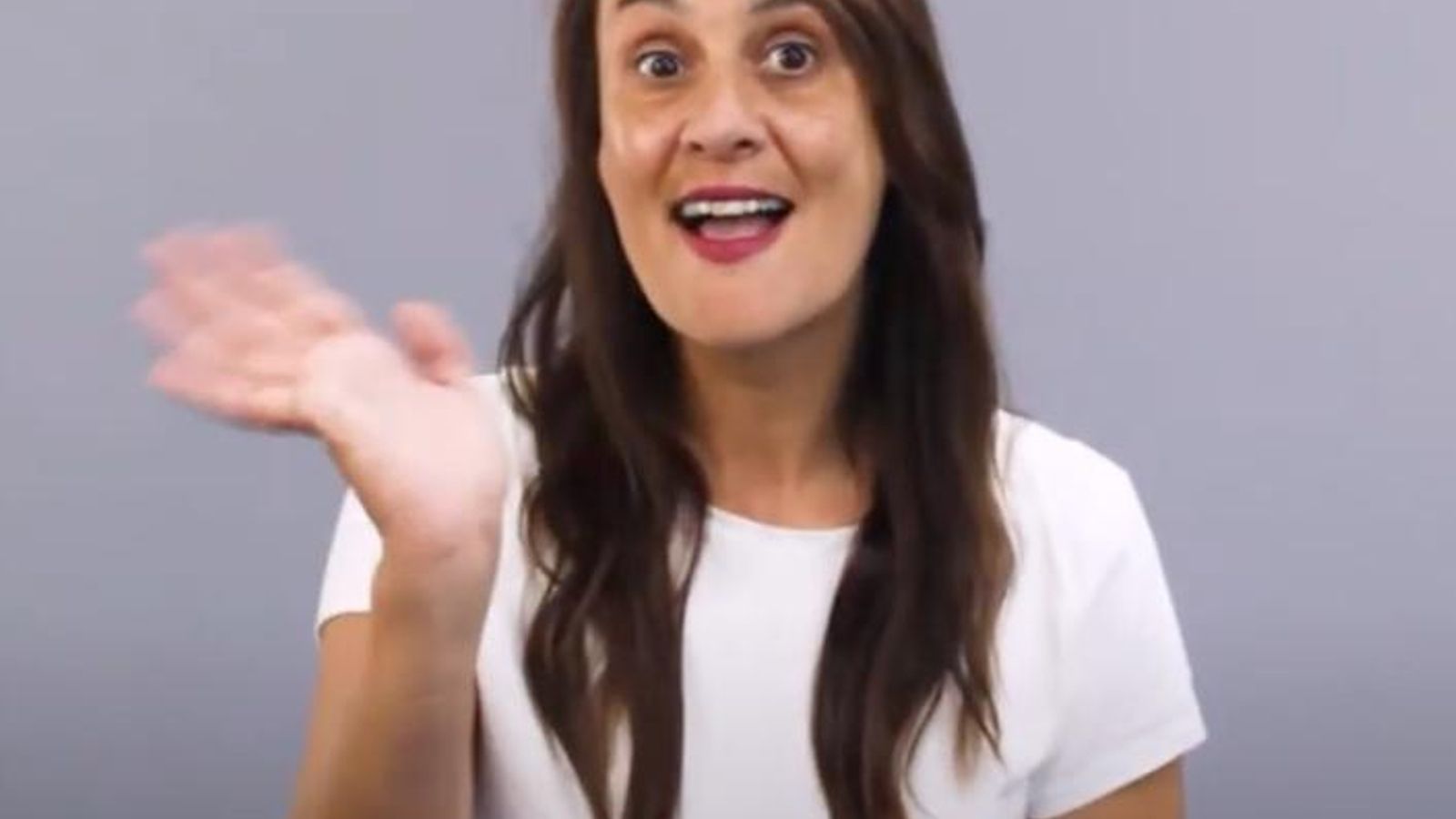 Representación de Hola en Lengua de Signos