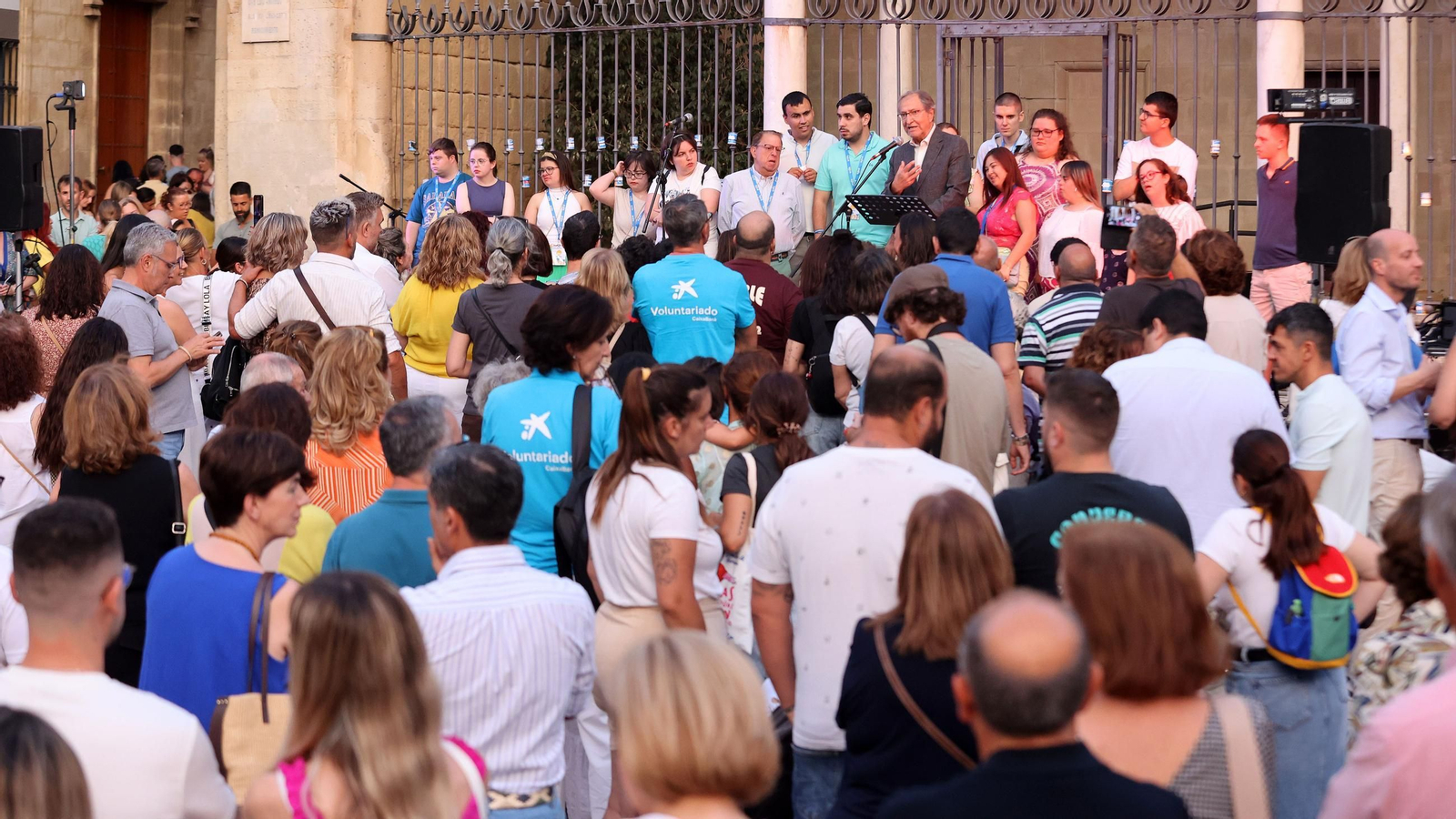 Imágenes de la Noche de las Candelas en Jerez