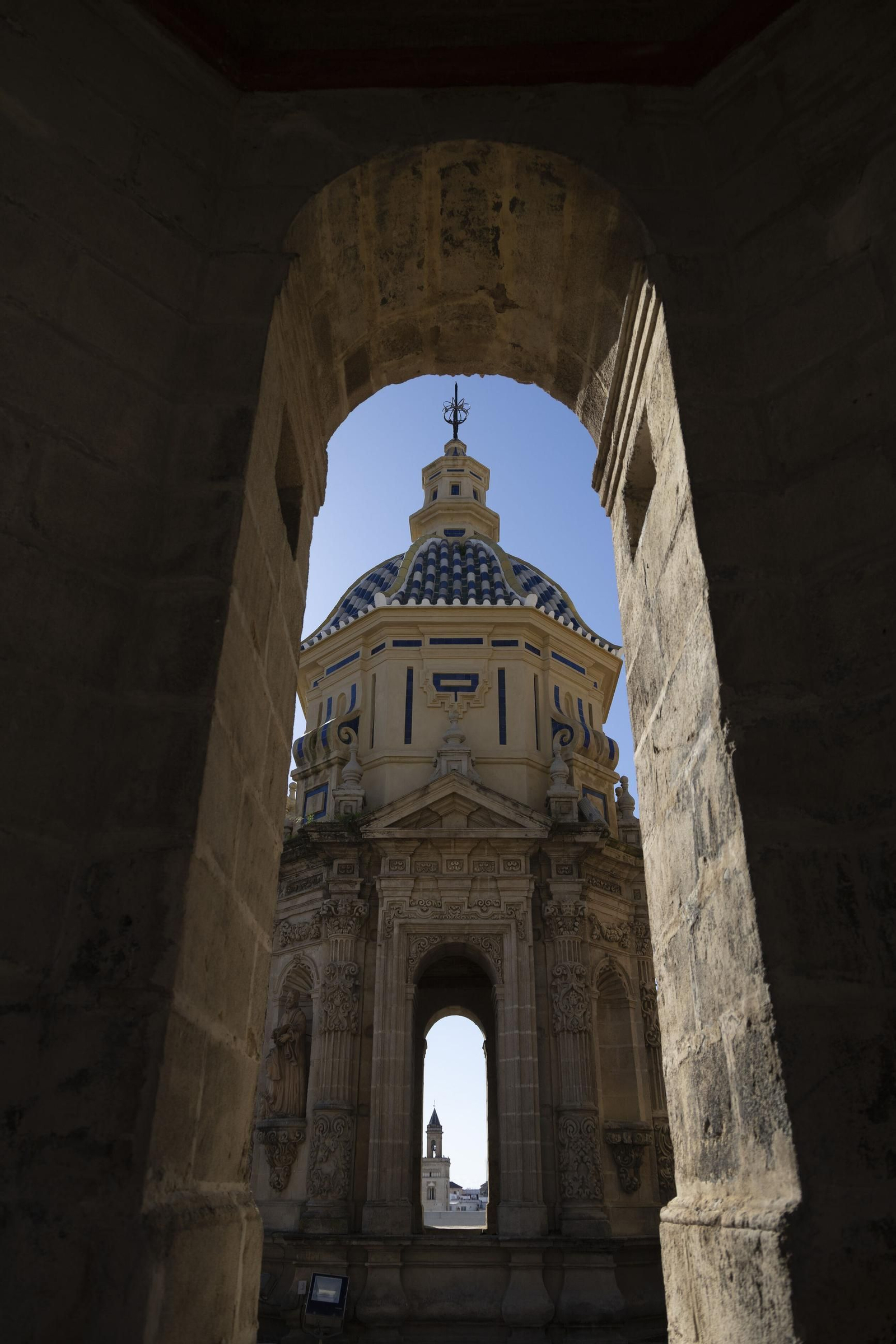Las torres de la fachada.