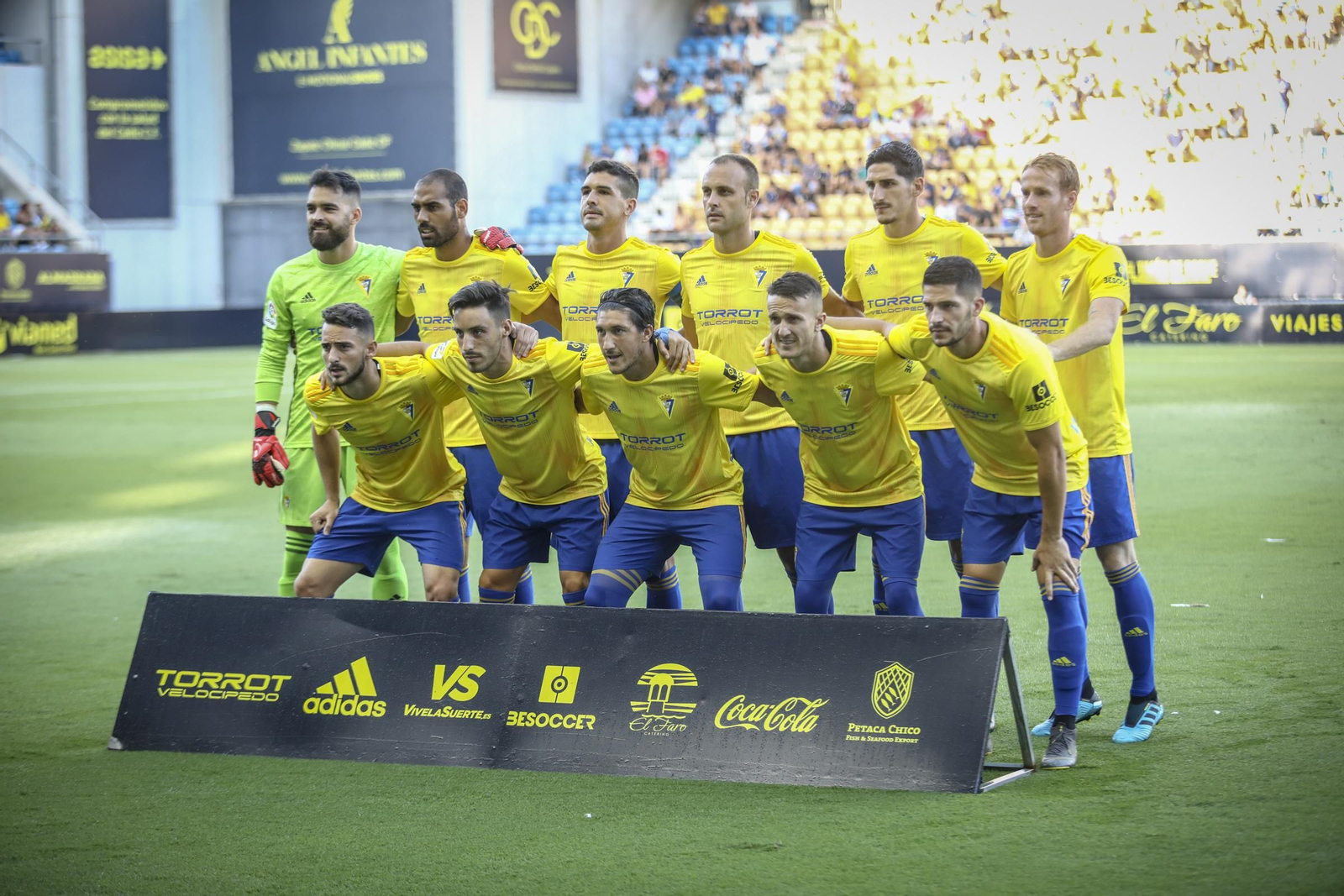 Partido de presentación entre el Cádiz CF y el Málaga CF en imágenes Partido de presentación entre el Cádiz CF y el Málaga CF en imágenes