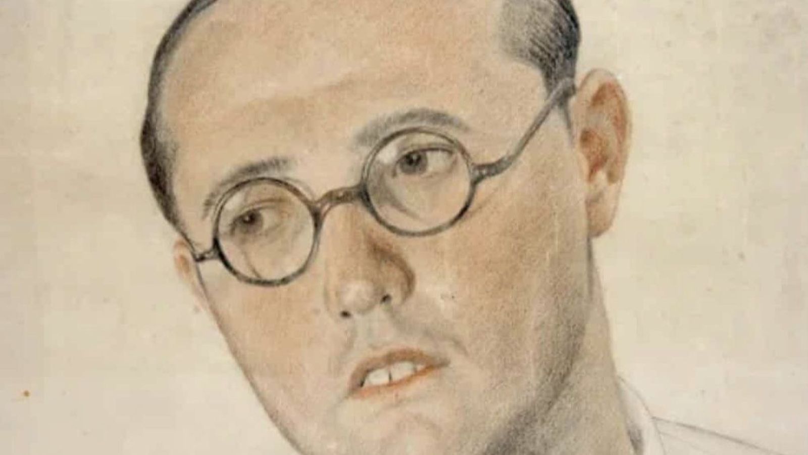 Dibujo de Carlos Gallegos por Teodoro Miciano.