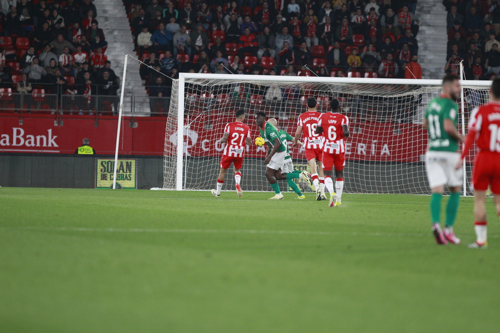Imágenes del partido U.D. Almería-Deportivo Alavés