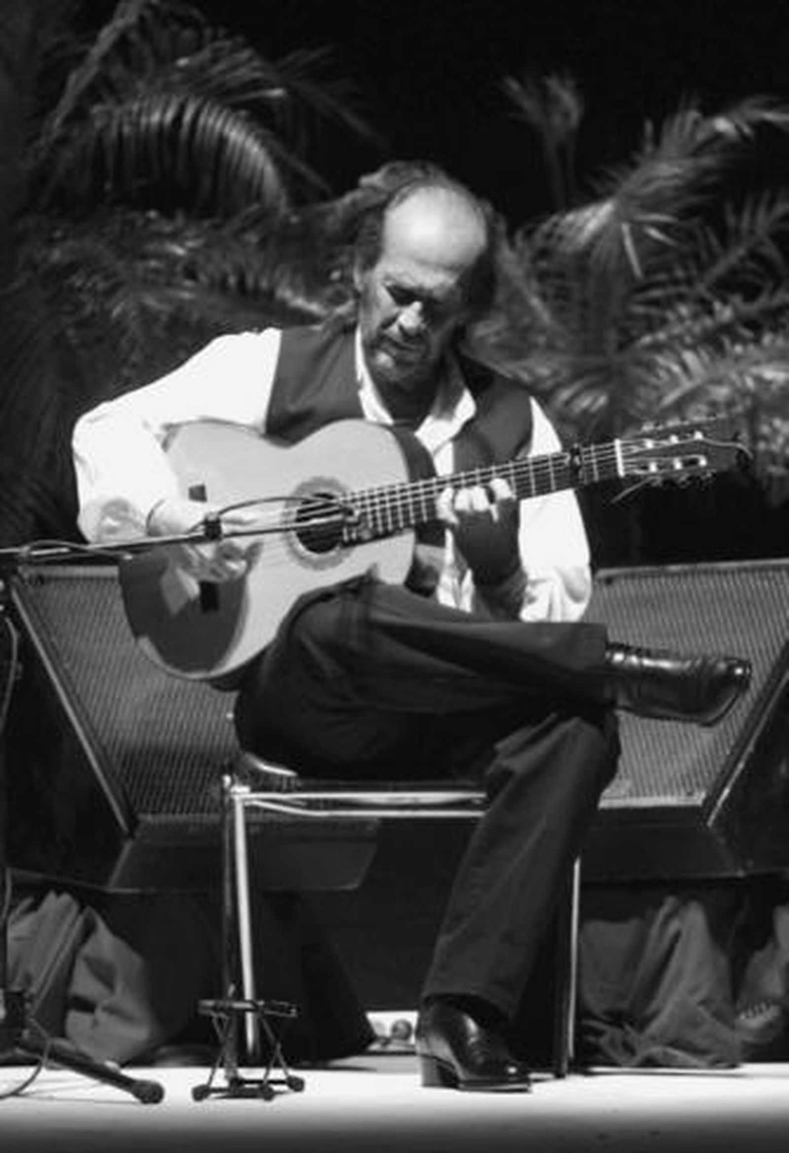 Paco de Lucía, en una actuación reciente.