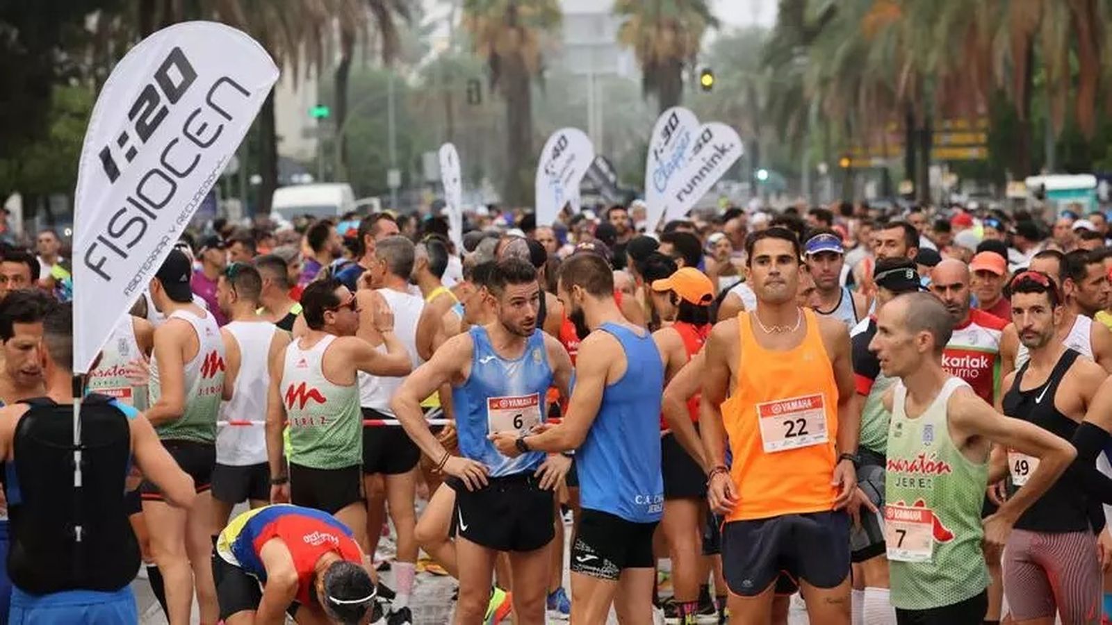 La Media Maratón Ciudad de Jerez congregó a más de 800 atletas en 2023.