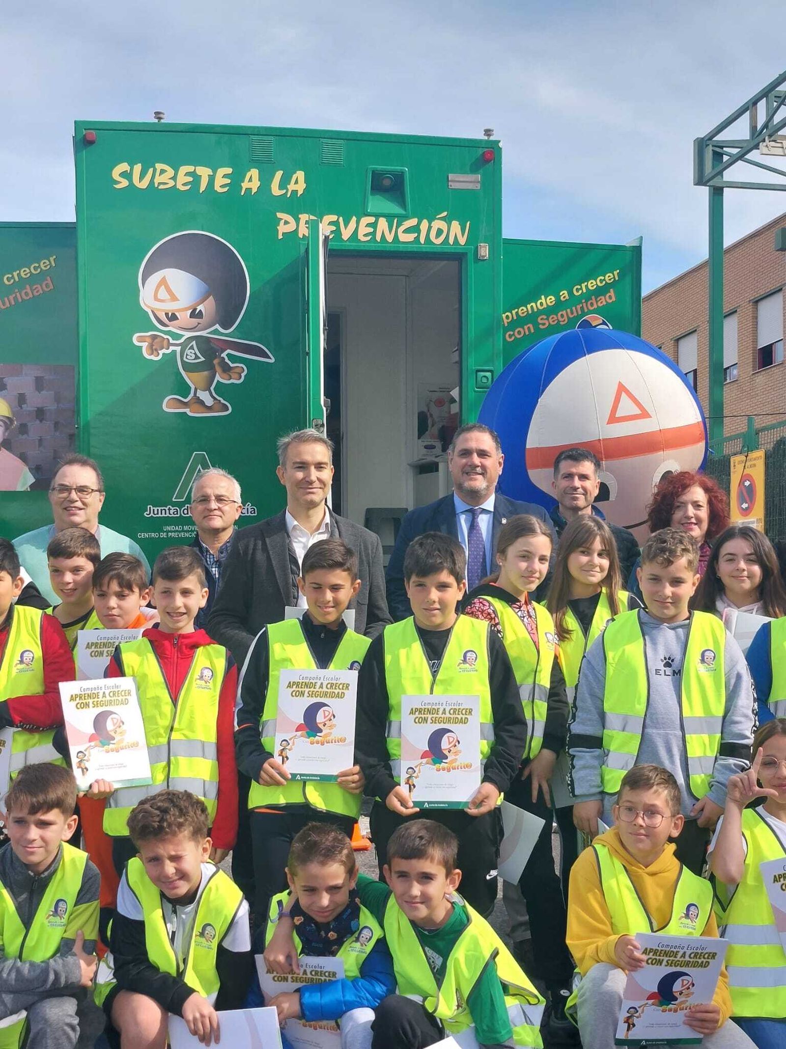 La caravana de la prevención.