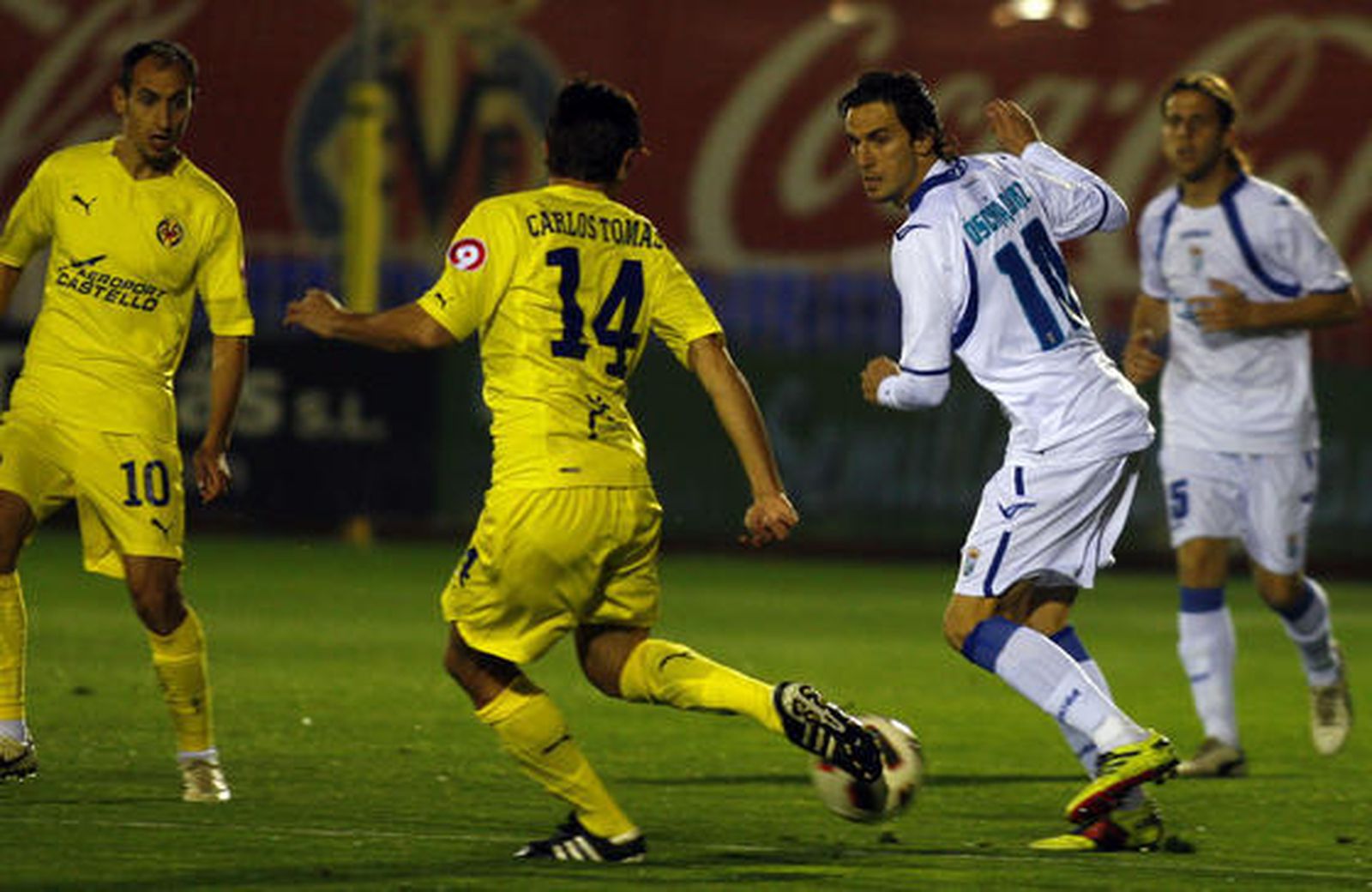 El Xerez vuelve a saborear el triunfo después de seis jornadas gracias a los goles de Héctor (pp) y Óscar Díaz./Fotos:LOF  Foto: LOF