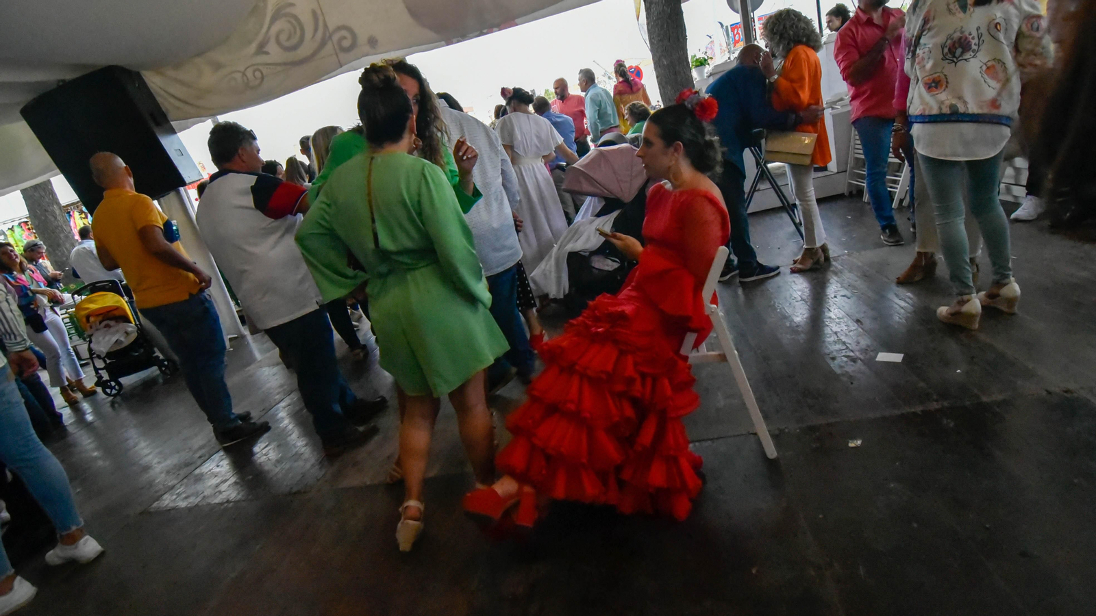 Fotos del jueves en la Feria de Los Barrios