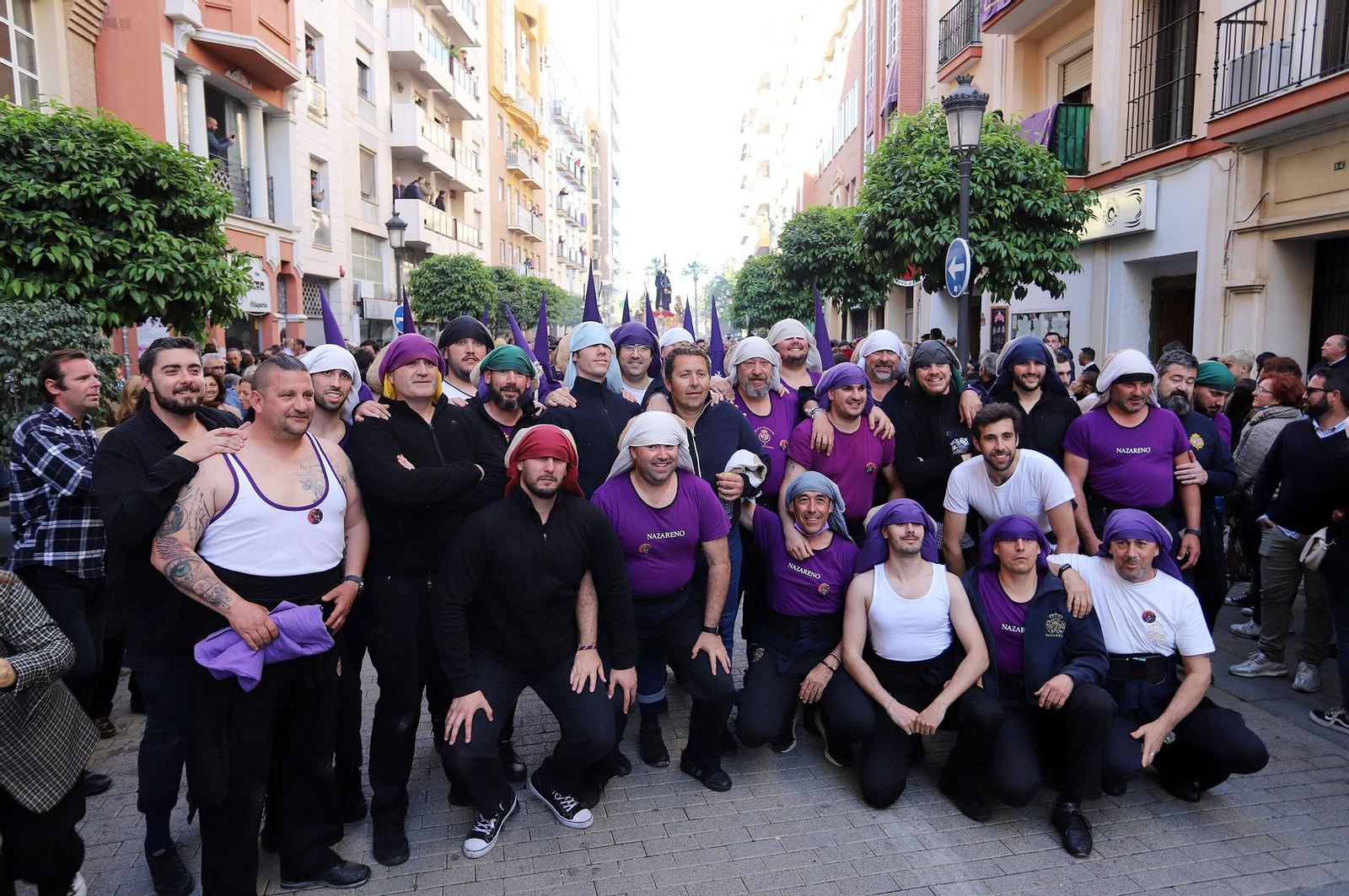 Imágenes del Nazareno en la madrugá de Huelva