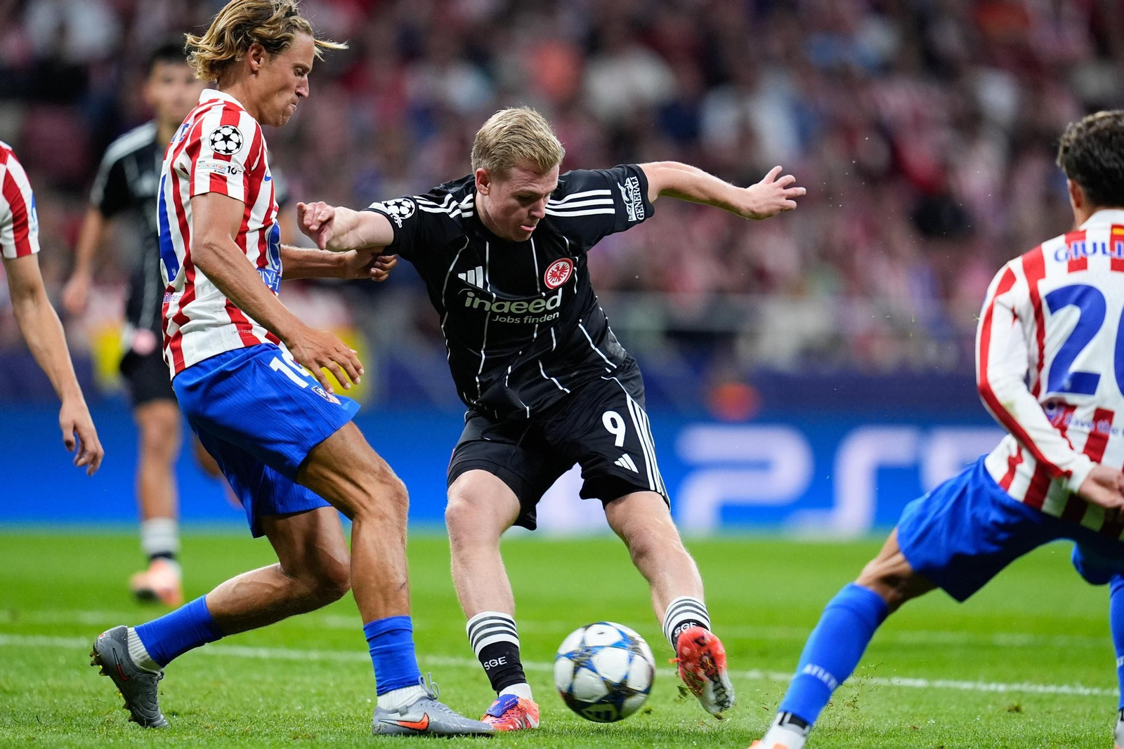 Las fotos del Atlético de Madrid-Eintracht