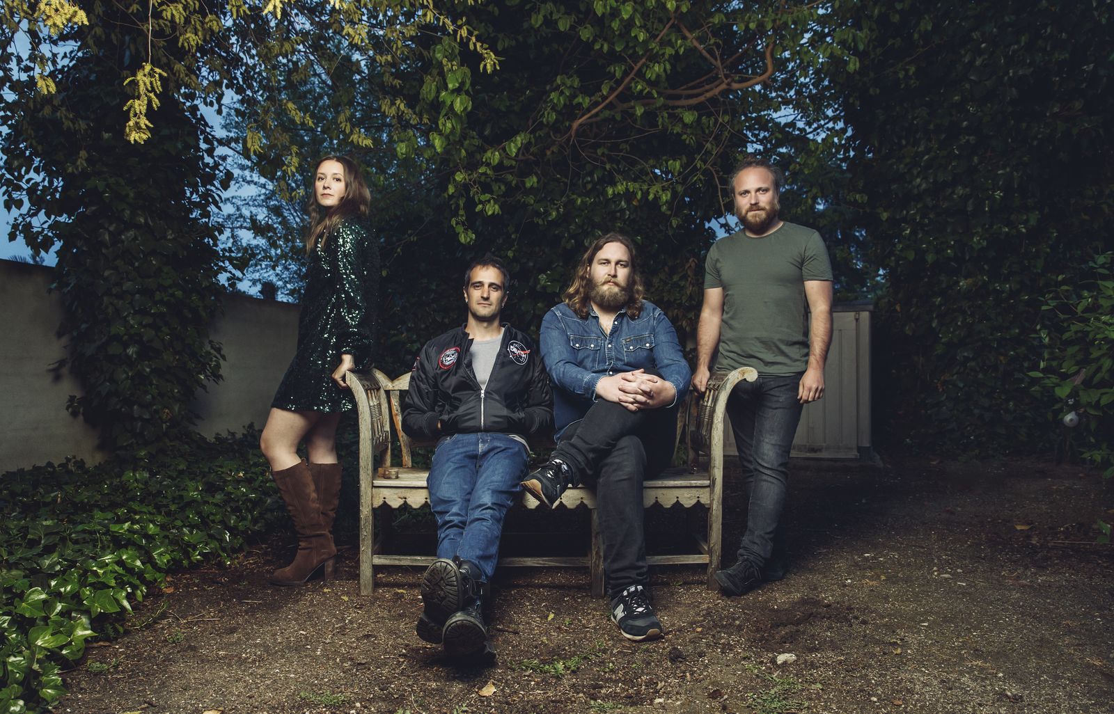 Morgan: Nina, Paco, David y Ekain