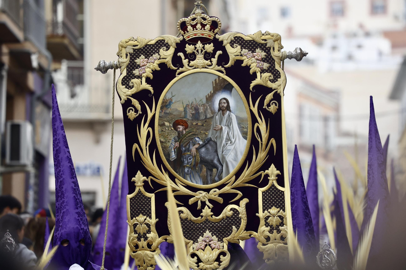 La Pollinica el Domingo de Ramos en Málaga, en imágenes