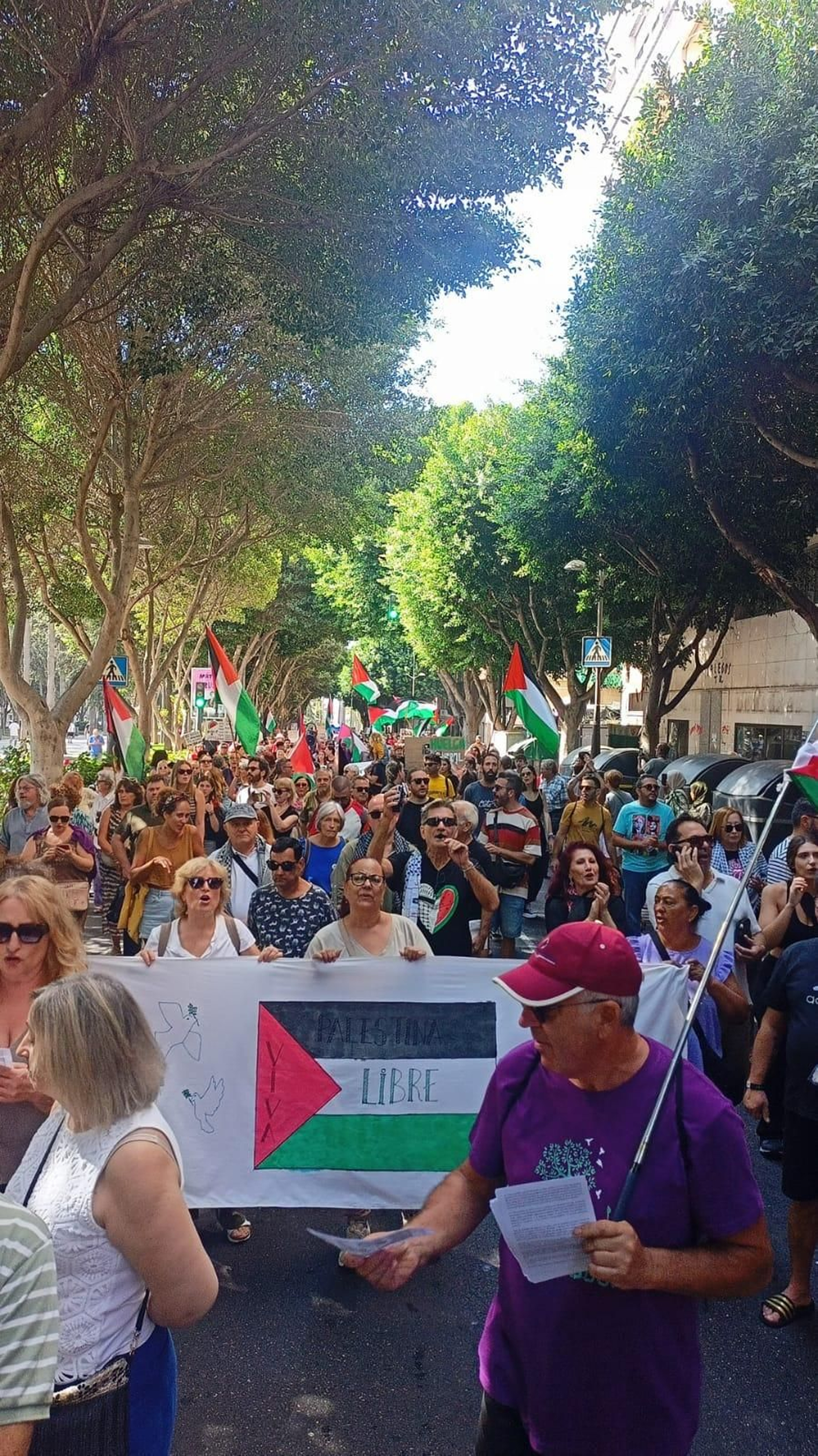 Manifestación este sábado en Almería.