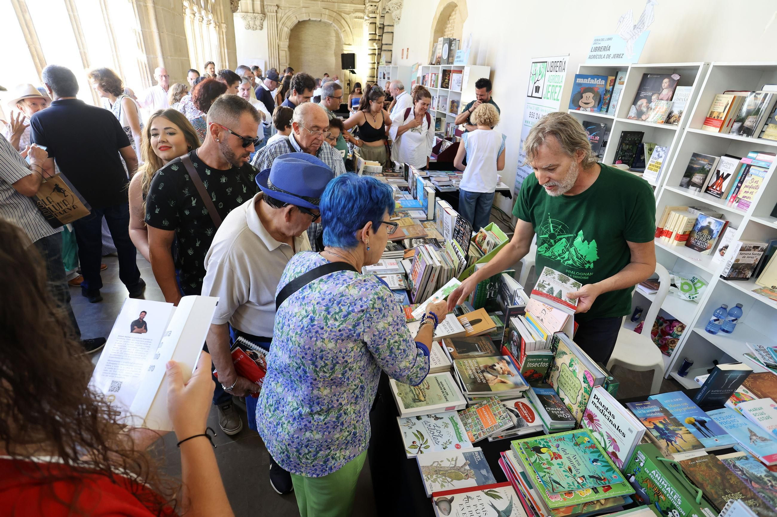 Último día de la Feria del Libro en Jerez