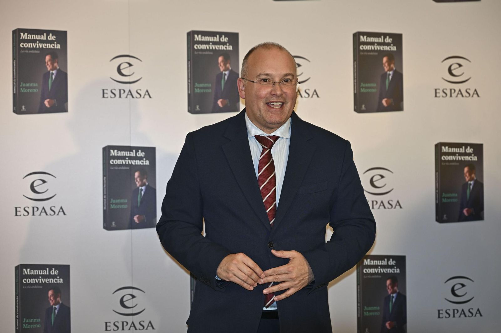 Las fotos de la presentación del libro de Juanma Moreno en Madrid