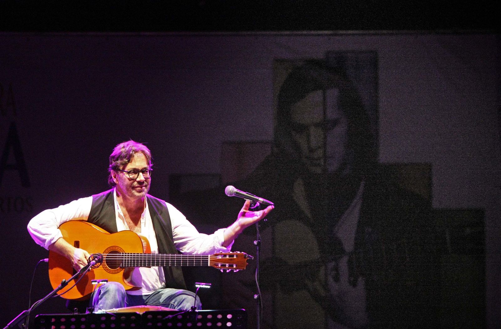 Al Di Meola, en el IV Encuentro de Guitarra Paco de Lucía