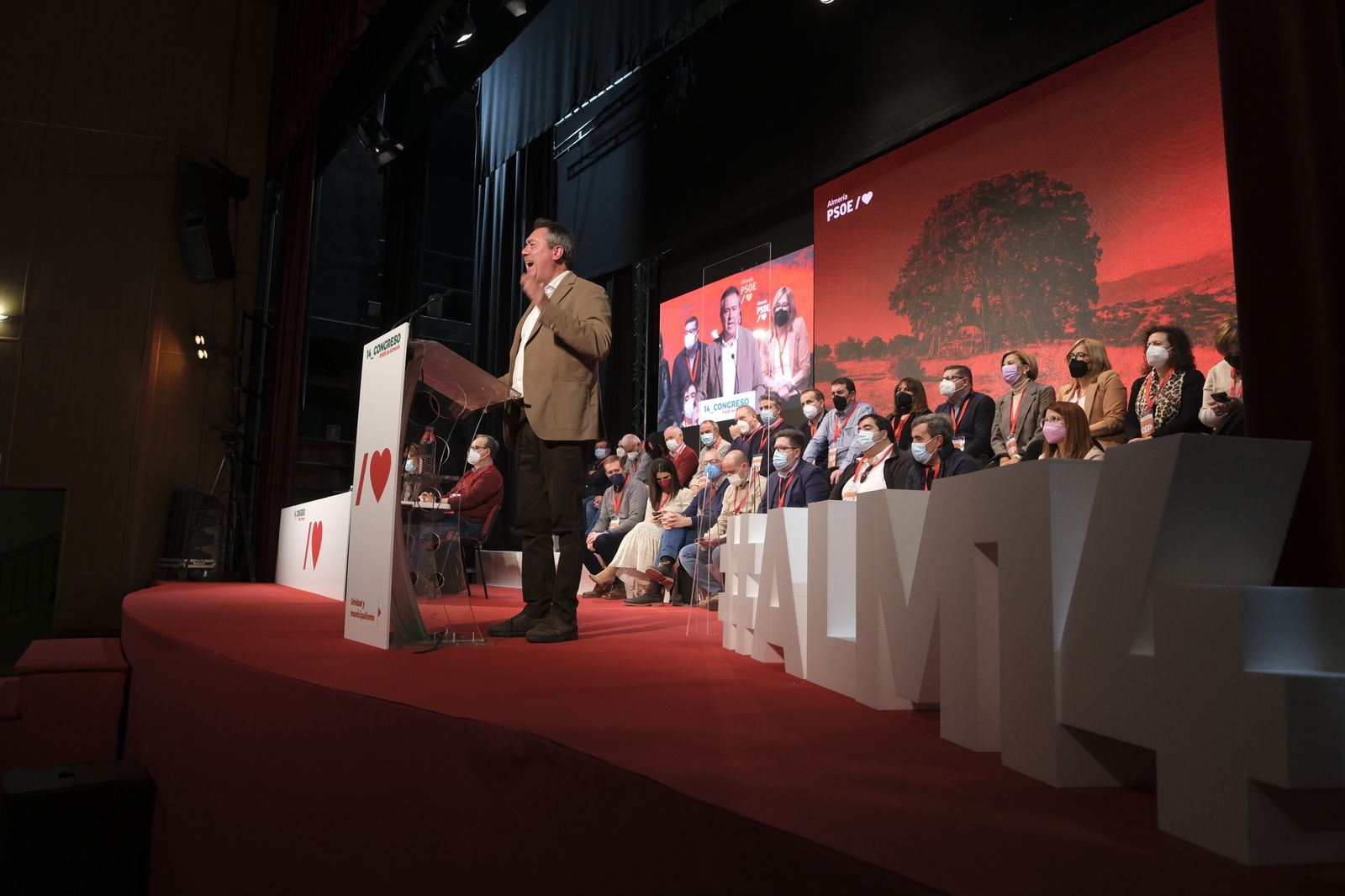Imágenes del 14 Congreso Provincial PSOE de Almería. El Parador (Almería)