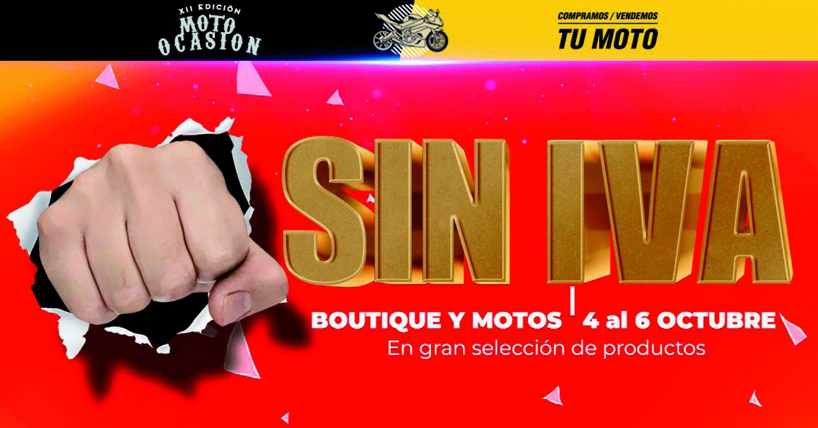 Días sin IVA y Feria de Ocasión en el Motorista Jerez