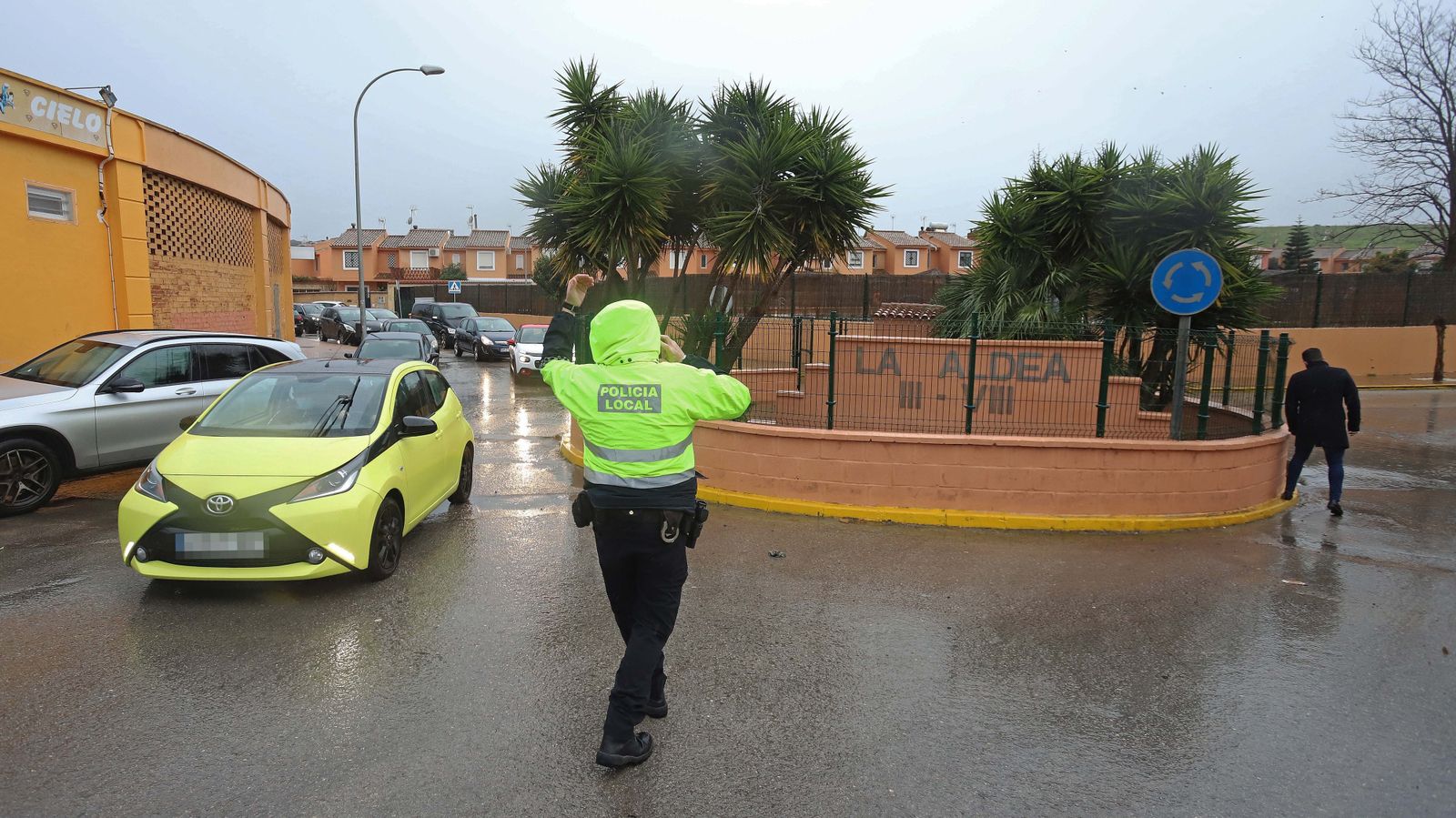 Inundaciones en la urbanización La Aldea