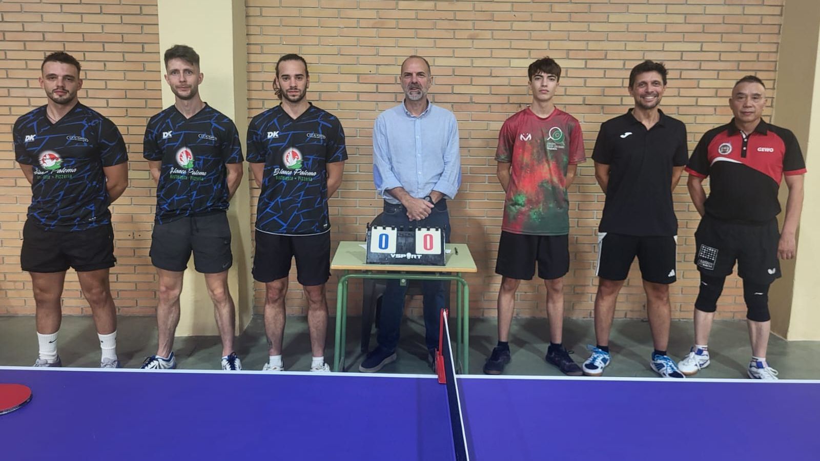 Los jugadores, el pasado sábado.