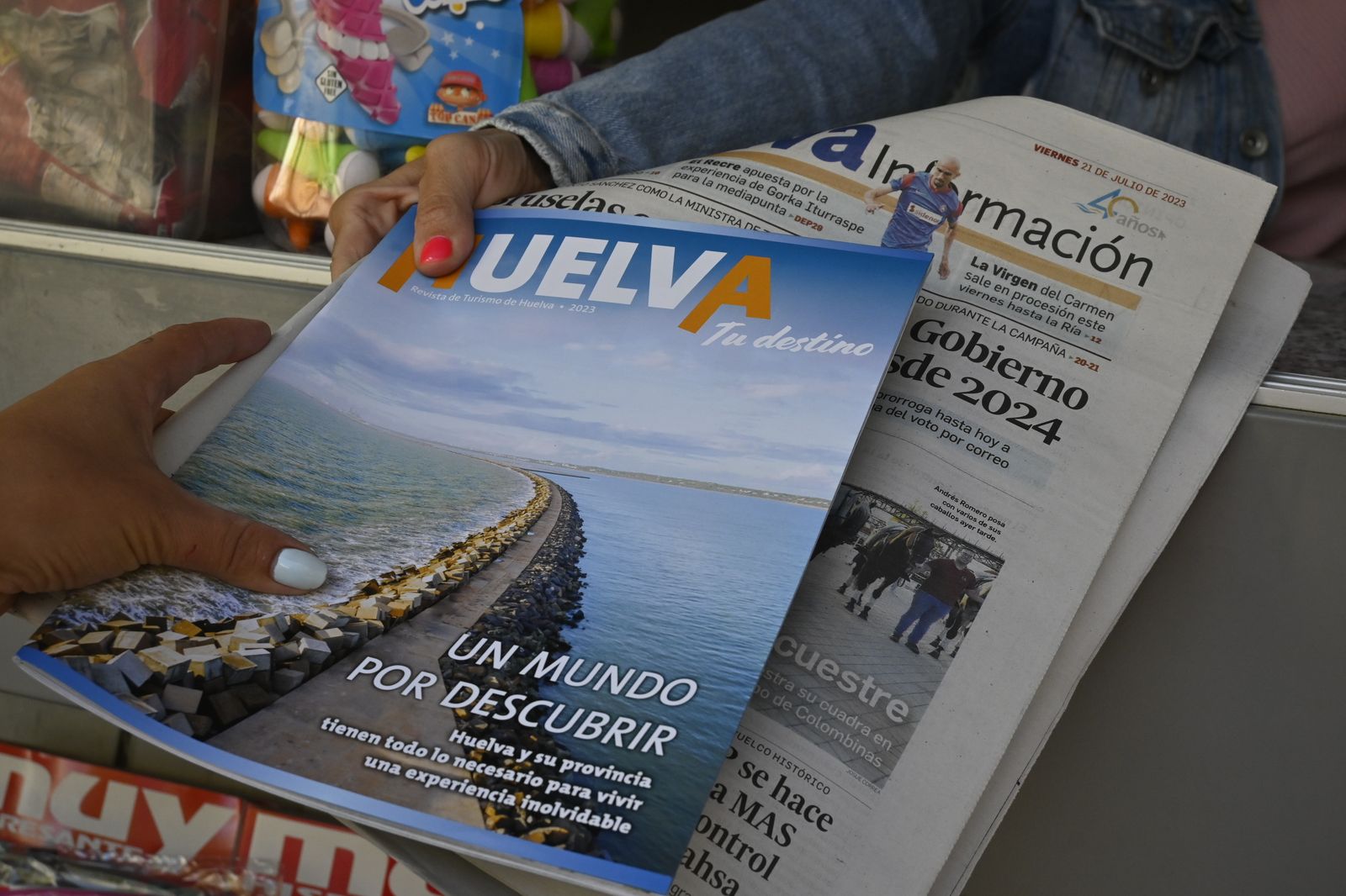 Imágenes del viernes 21 de julio, en Huelva