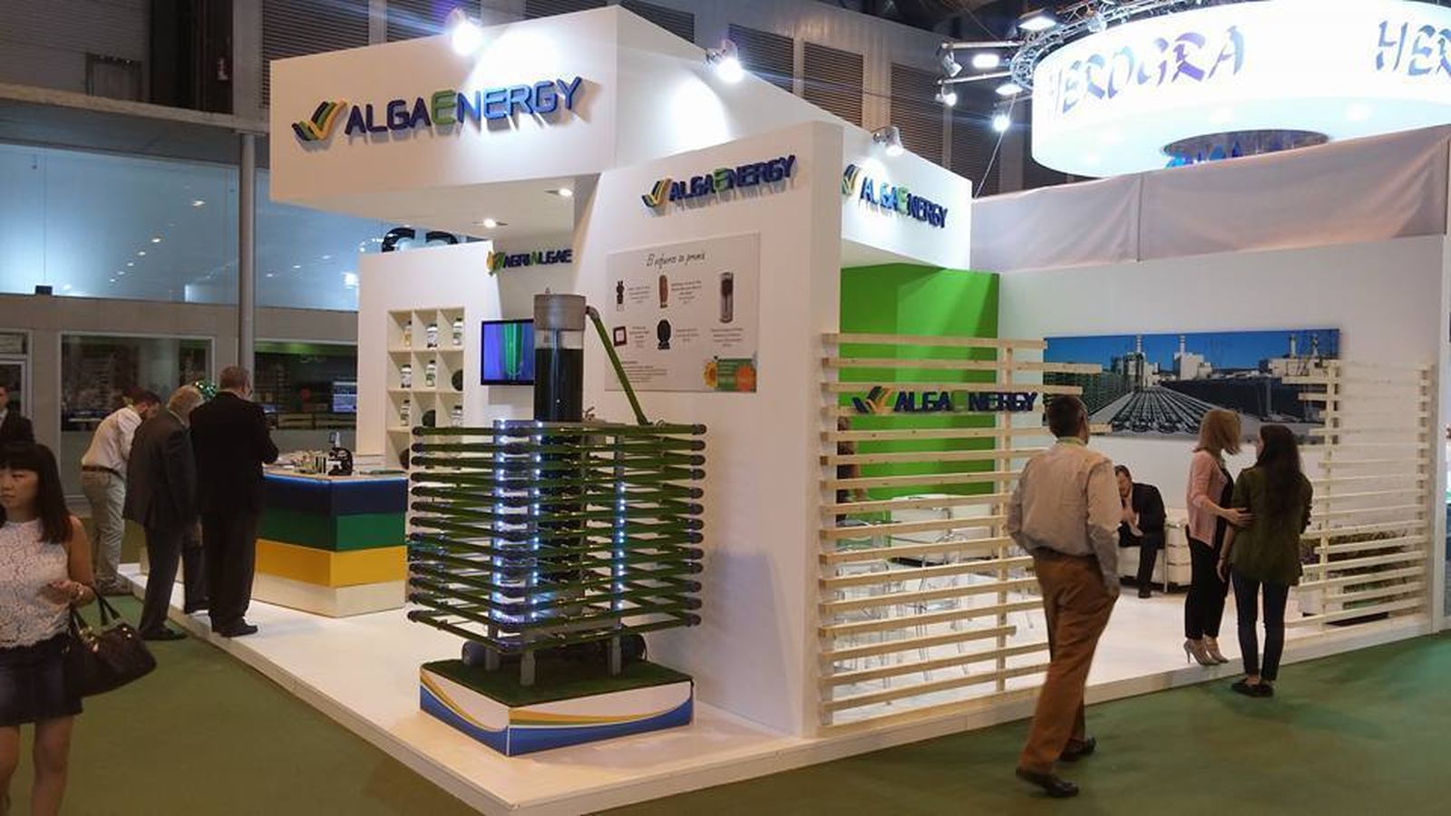 Estand de AlgaEnergy en la pasada edición de Fruit Attraction, celebrada en Madrid el pasado mes de octubre.