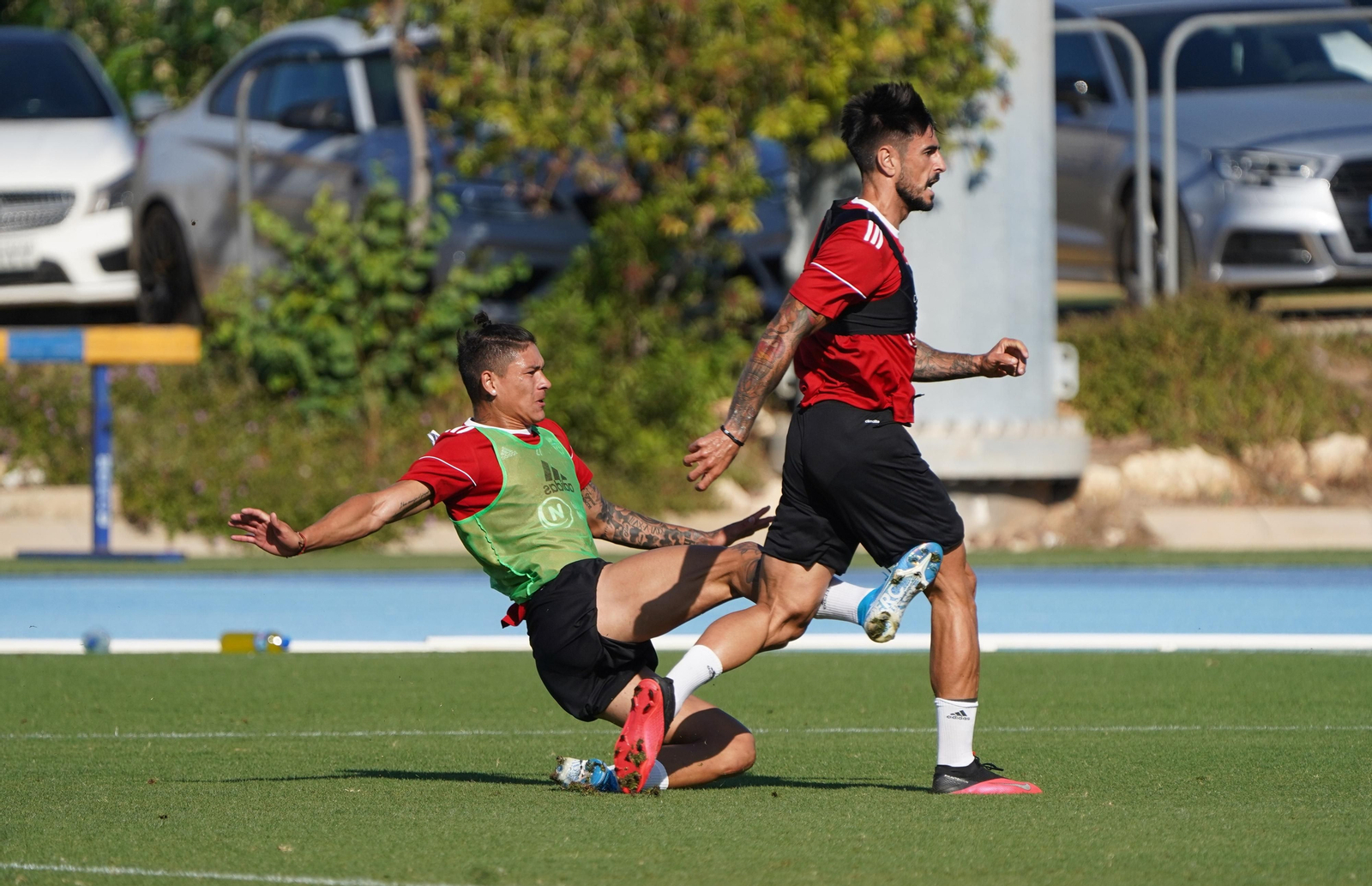 Entrenamiento matutino de la UDA (jueves 4)
