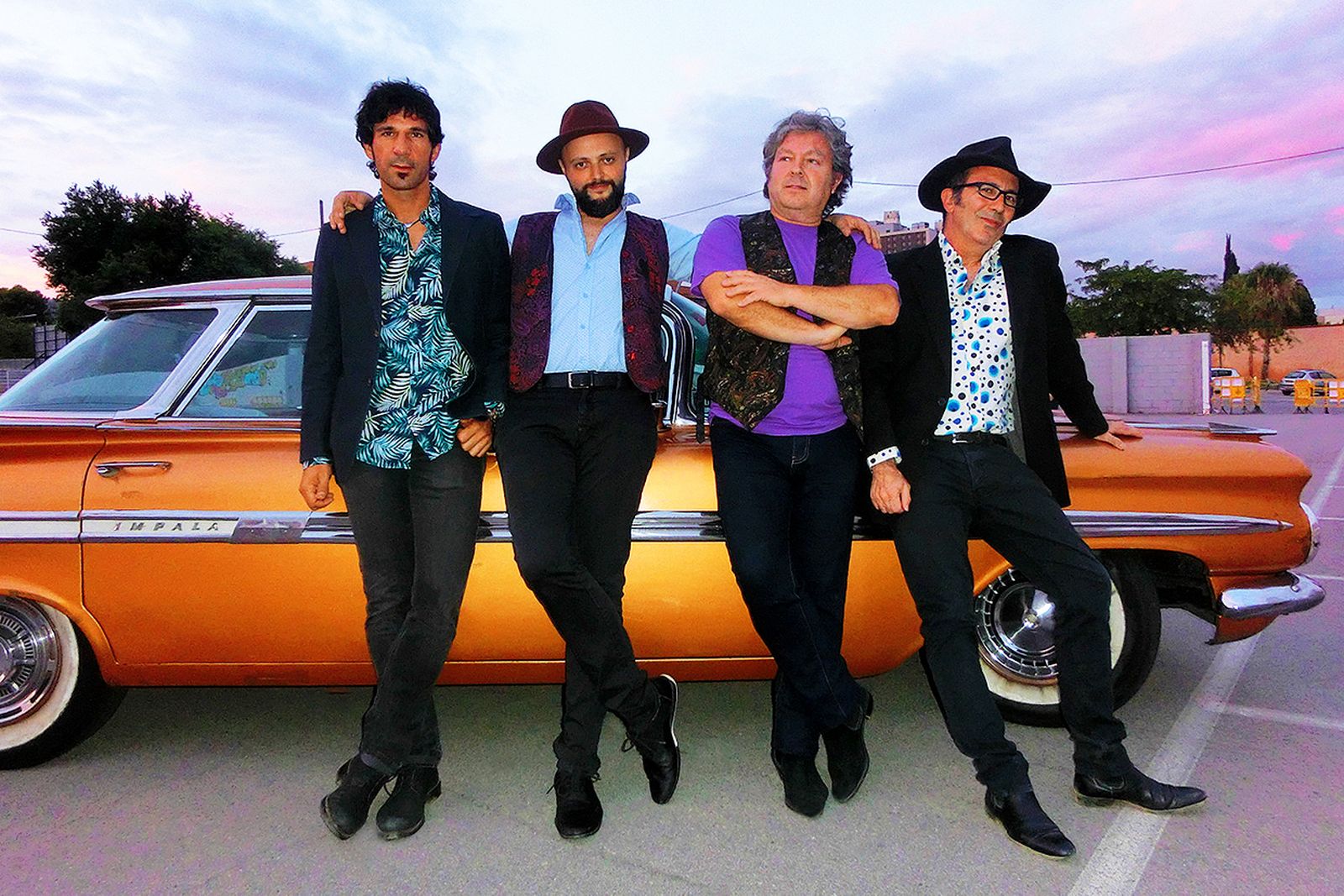 El grupo 'Los Escarabajos' estará en la Guarida del Ángel mañana.