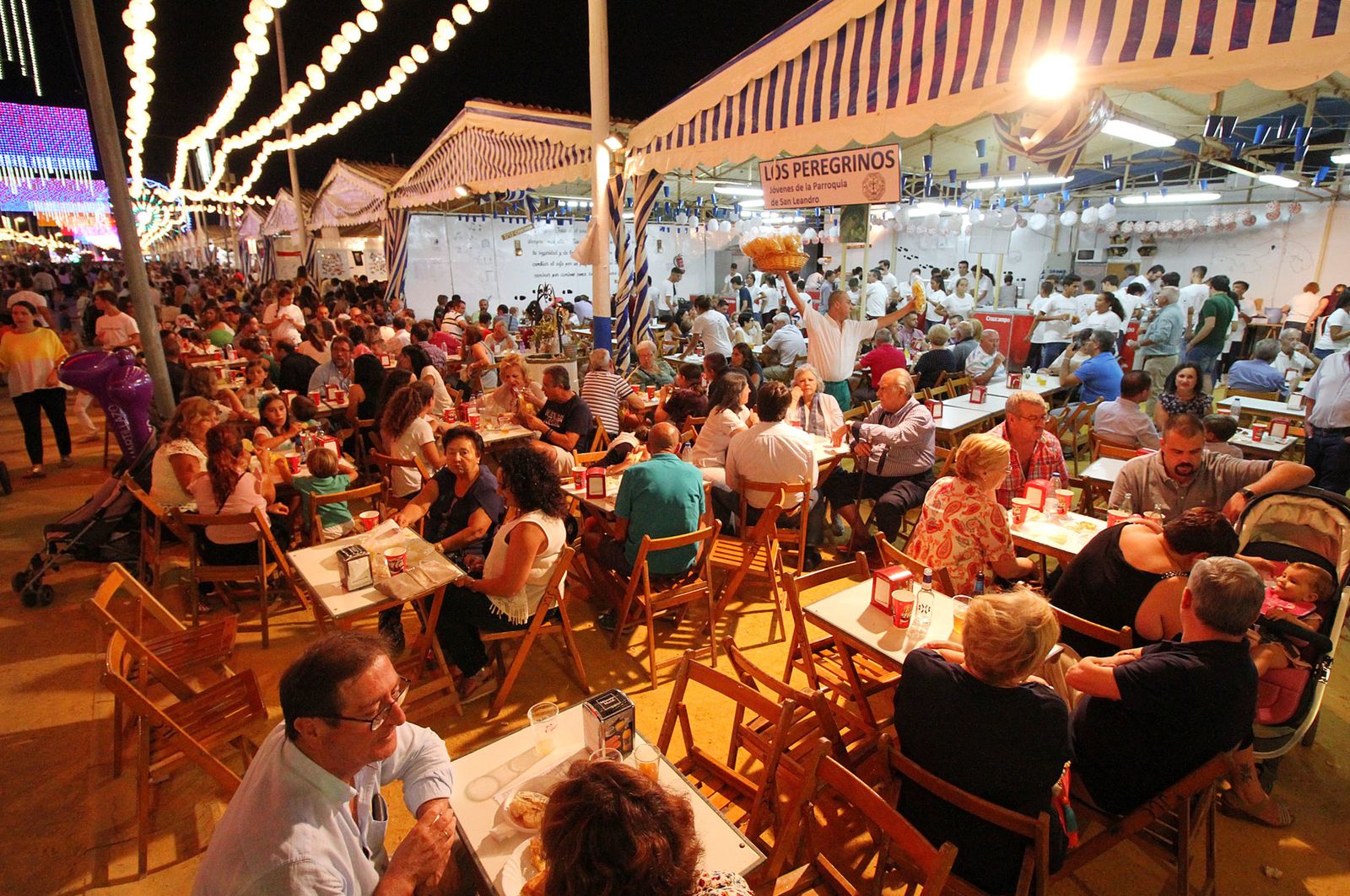 Imágenes de la inauguración oficial de las Fiestas Colombinas 2017.