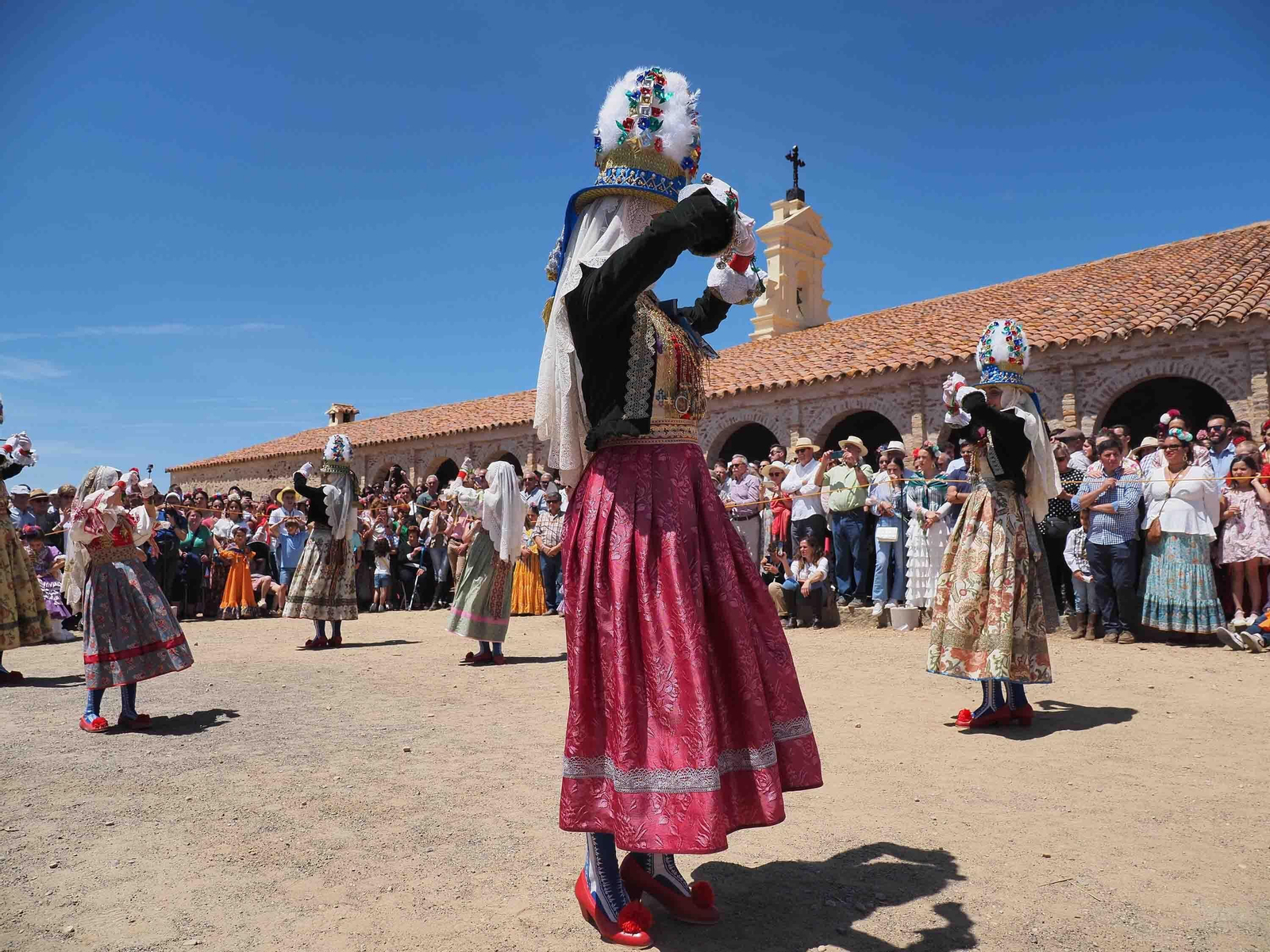 Así es la Romería de San Benito Abad del Cerro de Andévalo en imágenes