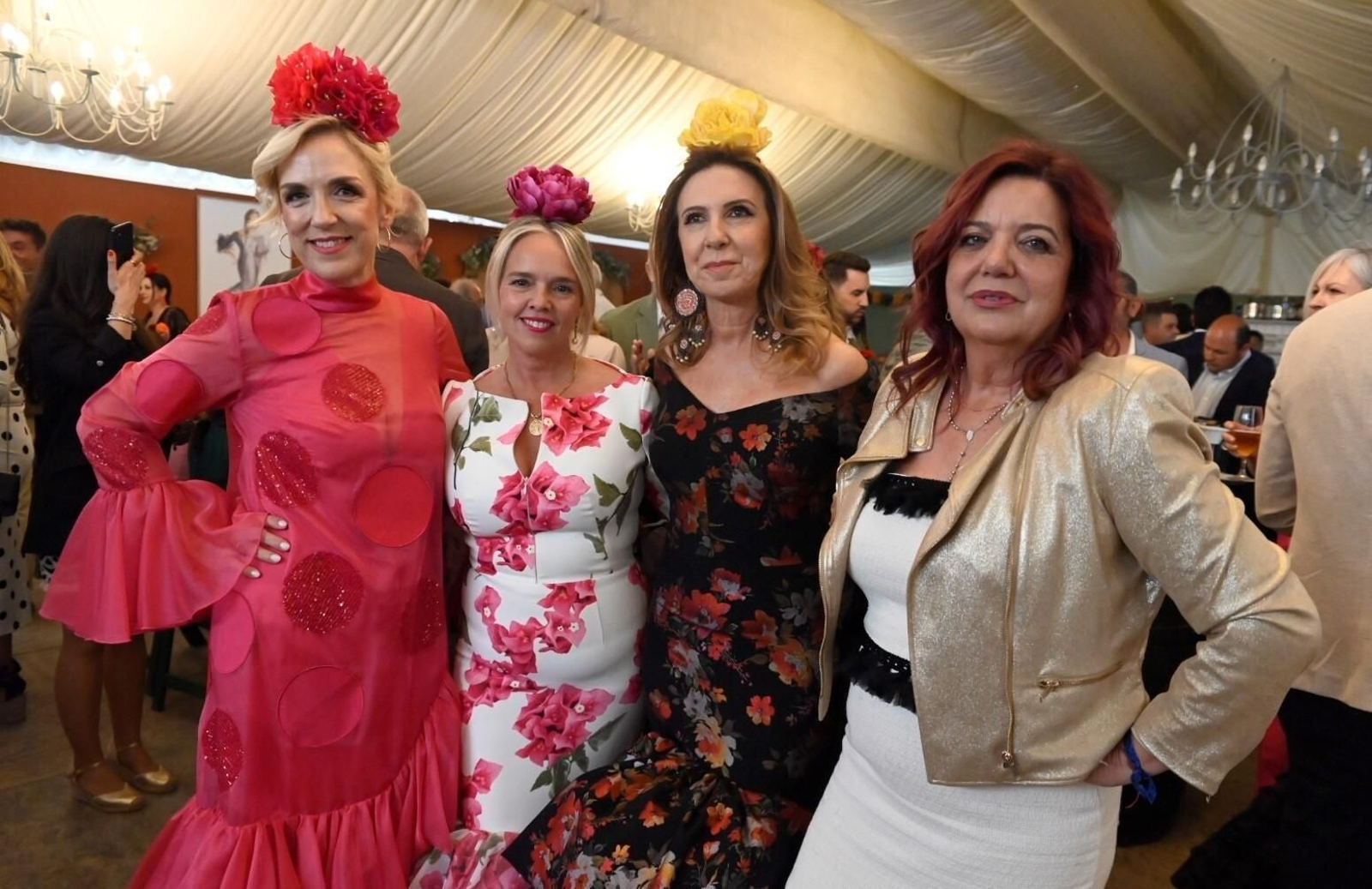 Las recepciones del martes de la Feria de Córdoba, en imágenes