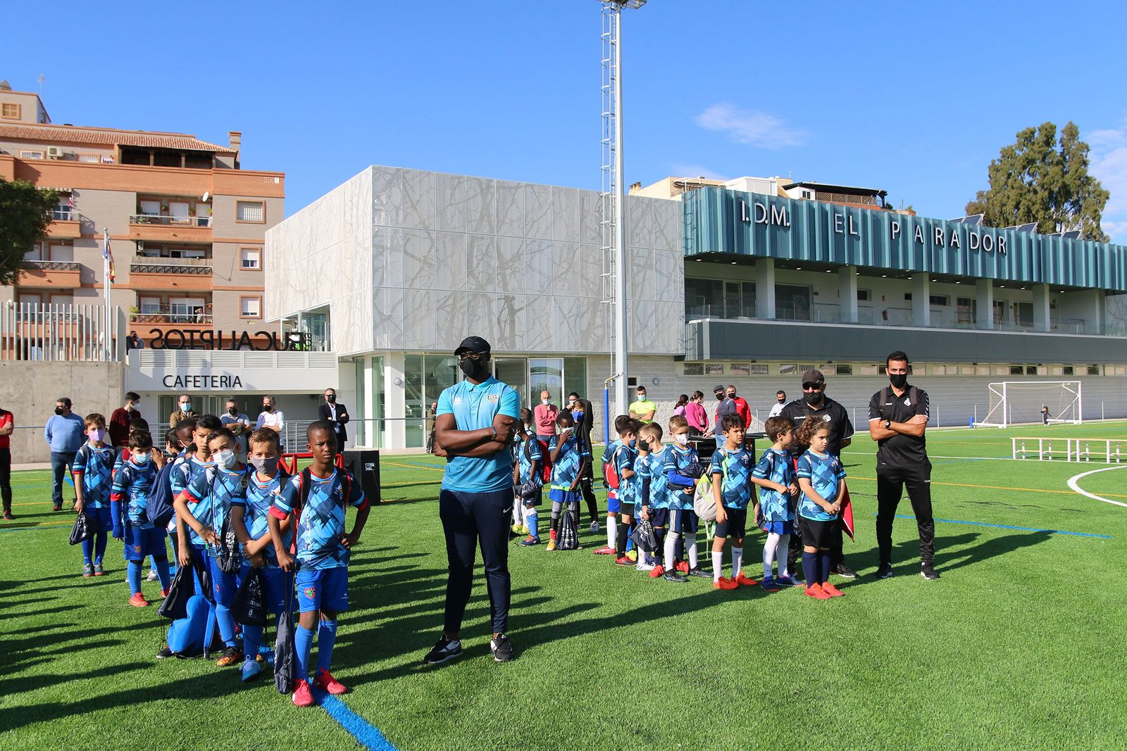 Fotogalería de la inauguración de las instalaciones deportivas de El Parador
