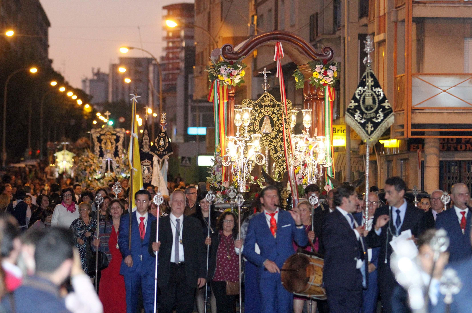 La procesión Magna Rociera en imágenes