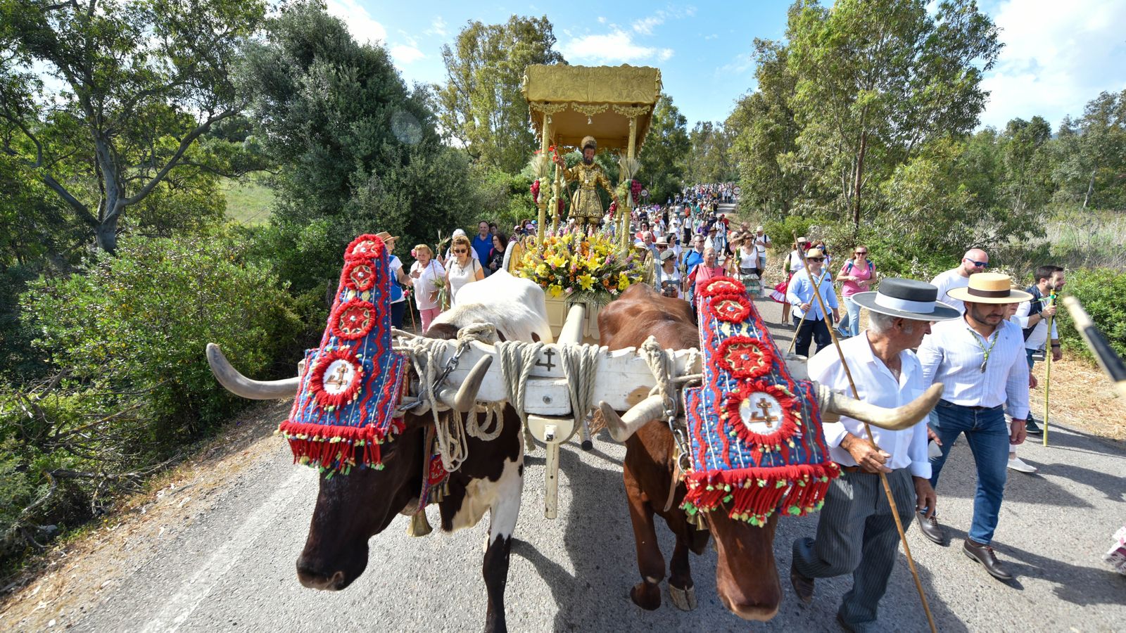 Fotos de la romería de San Isidro Labrador en Los Barrios