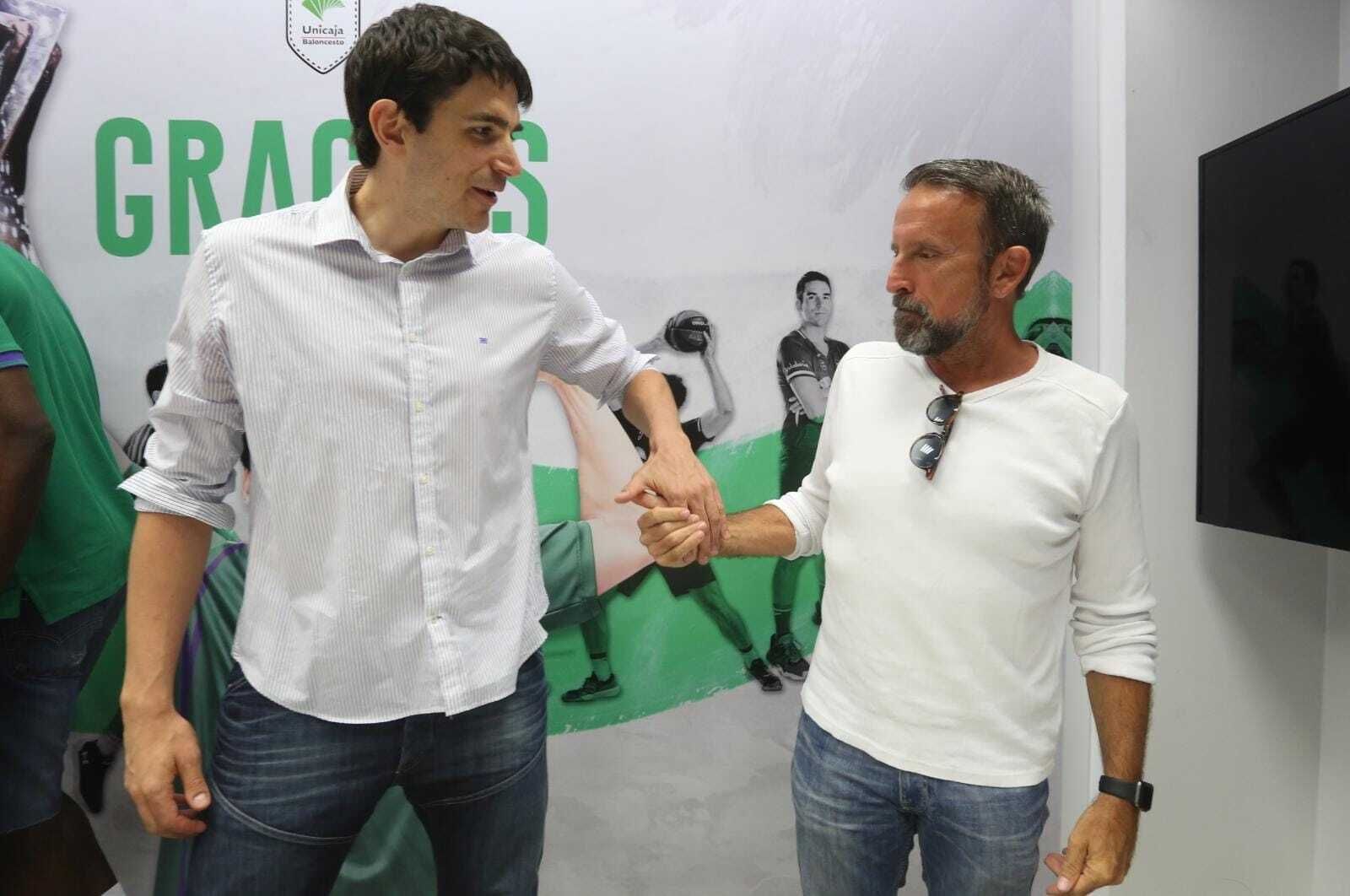 Fotos: la rueda de prensa de despedida de Carlos Suárez