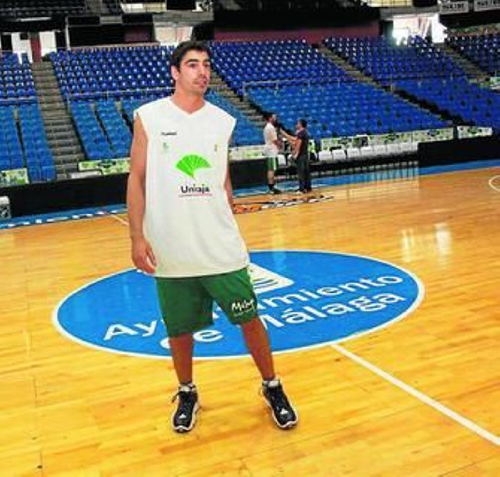 Saúl Blanco, ayer en el día de atención a la prensa.