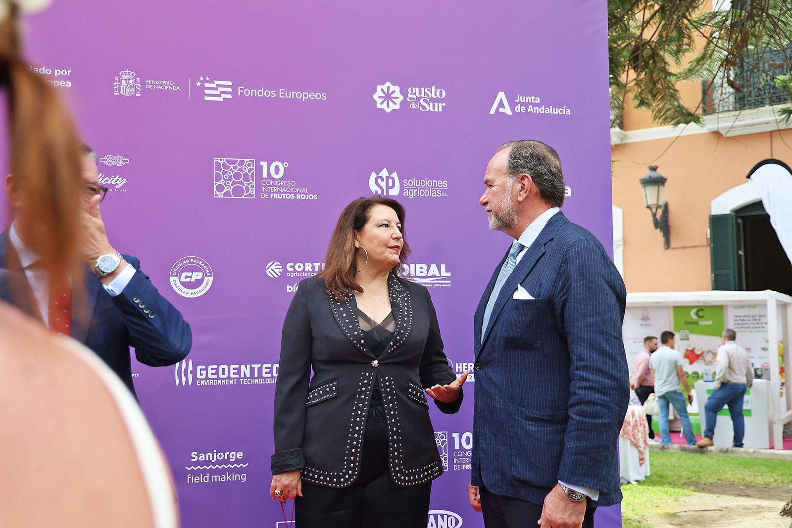 Imágenes de la inauguración del X Congreso de Frutos Rojos de Huelva