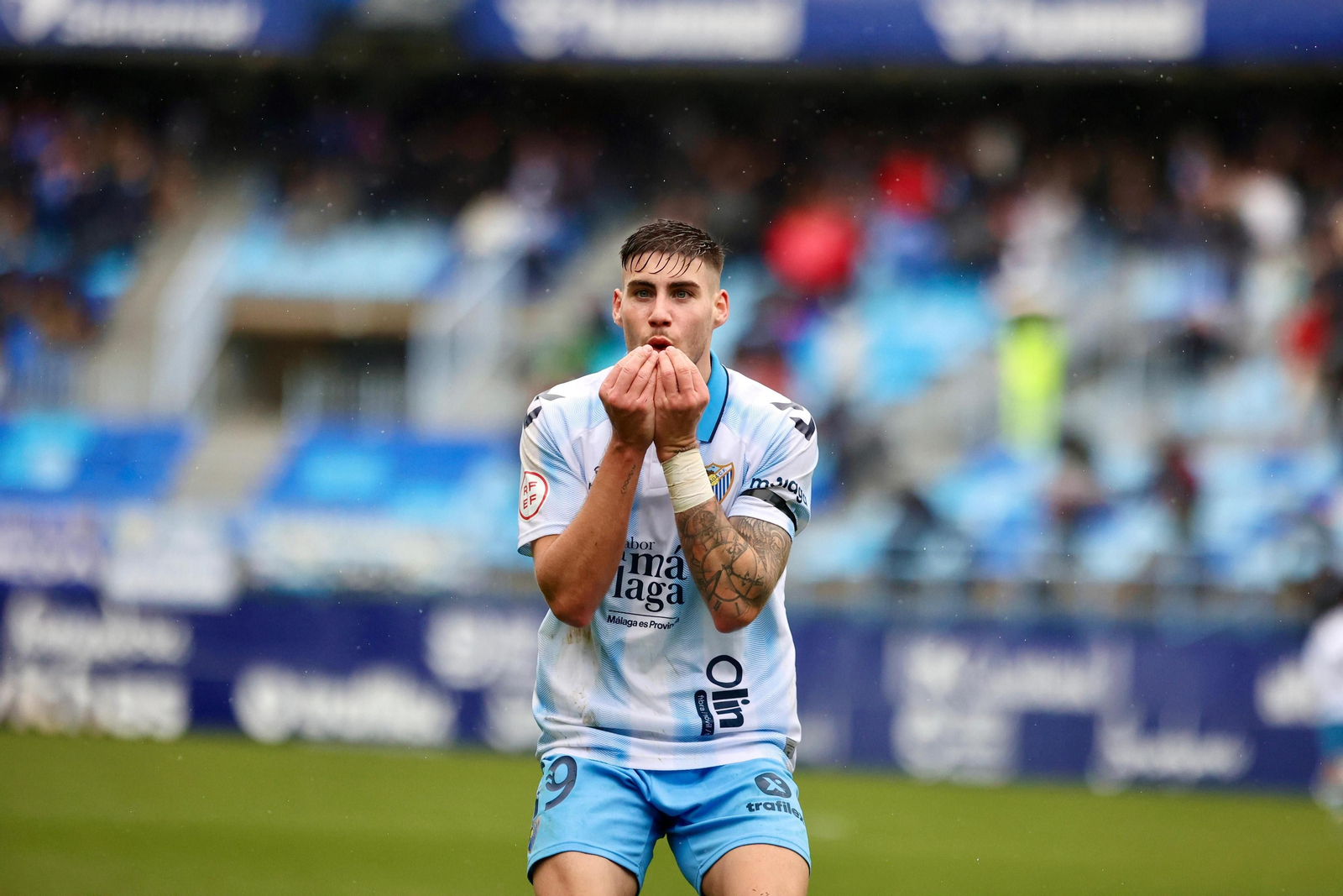 El Málaga CF-Linares Deportivo, fotos El Málaga CF-Linares Deportivo, fotos
