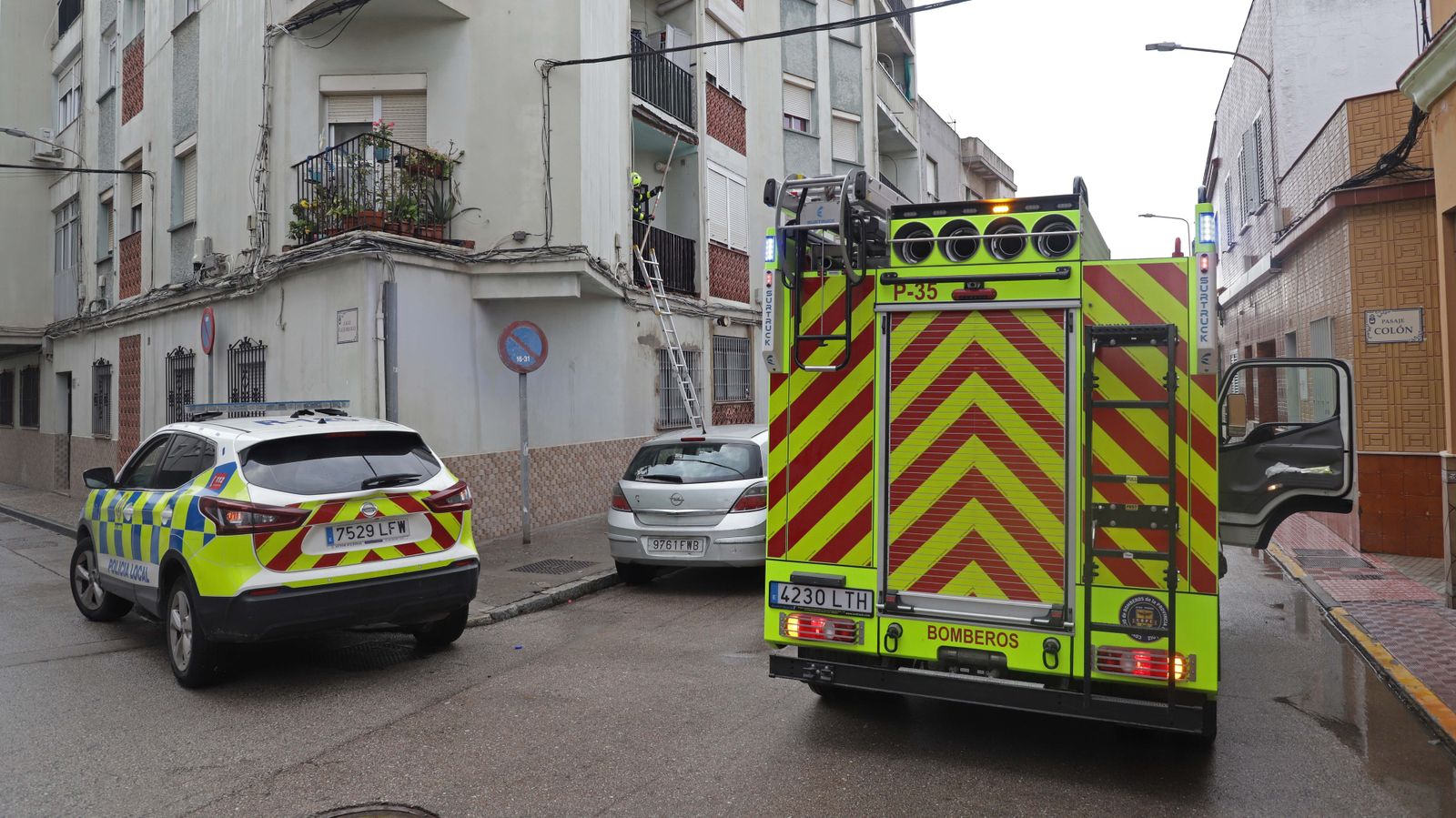Fotos de los desperfectos provocados por la borrasca Efraín en el Campo de Gibraltar
