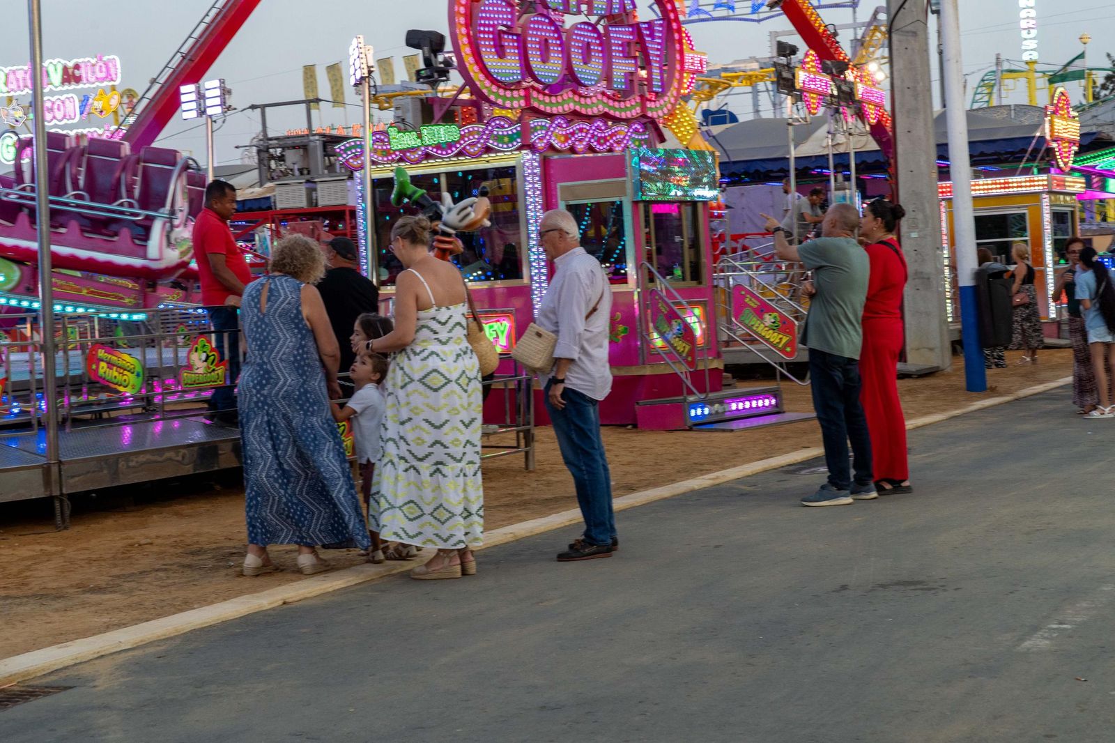 Colombinas 2025: Imágenes del ambiente el lunes 4 de agosto en las Fiestas Colombinas