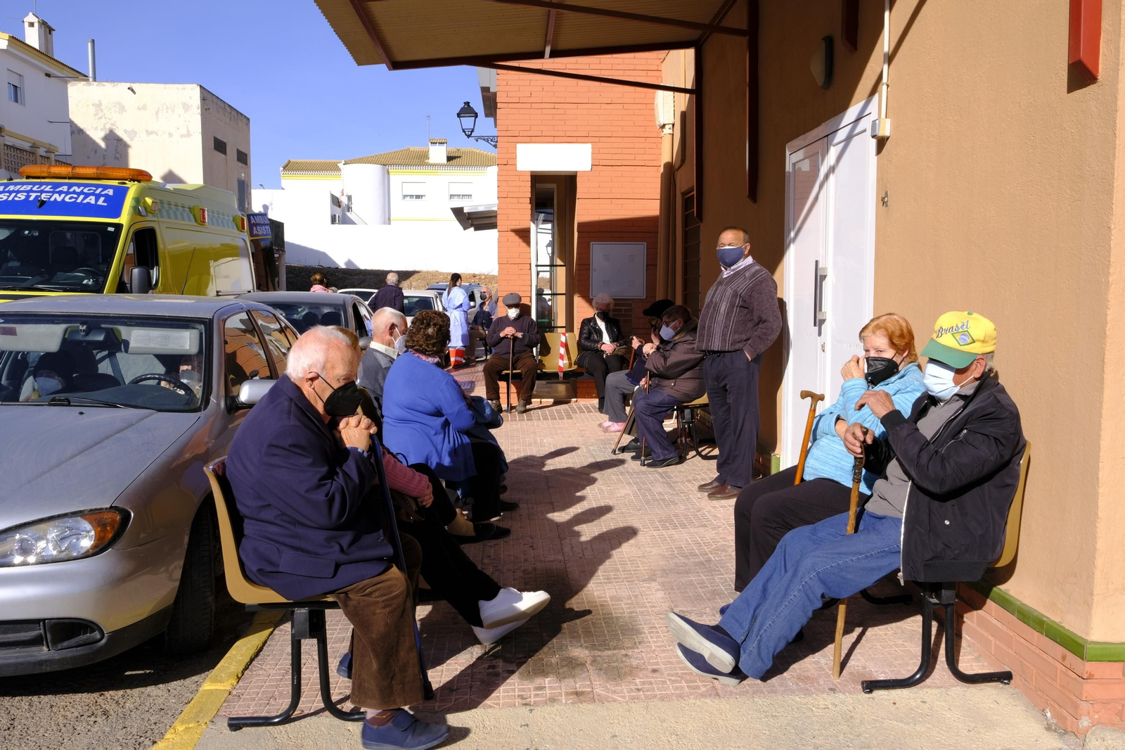 Fotogalería vacunación COVID-19 en Sorbas y Tabernas. Almería