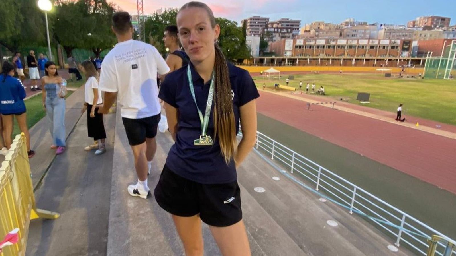Katherine Rogers, del Club Atletismo Linense (CAL)
